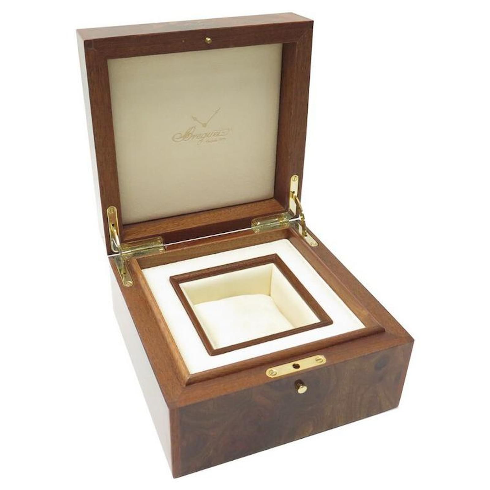 BREGUET WATCH BOX WOOD MAGNIFYING ELM MARINE LACQUER CLASSIC