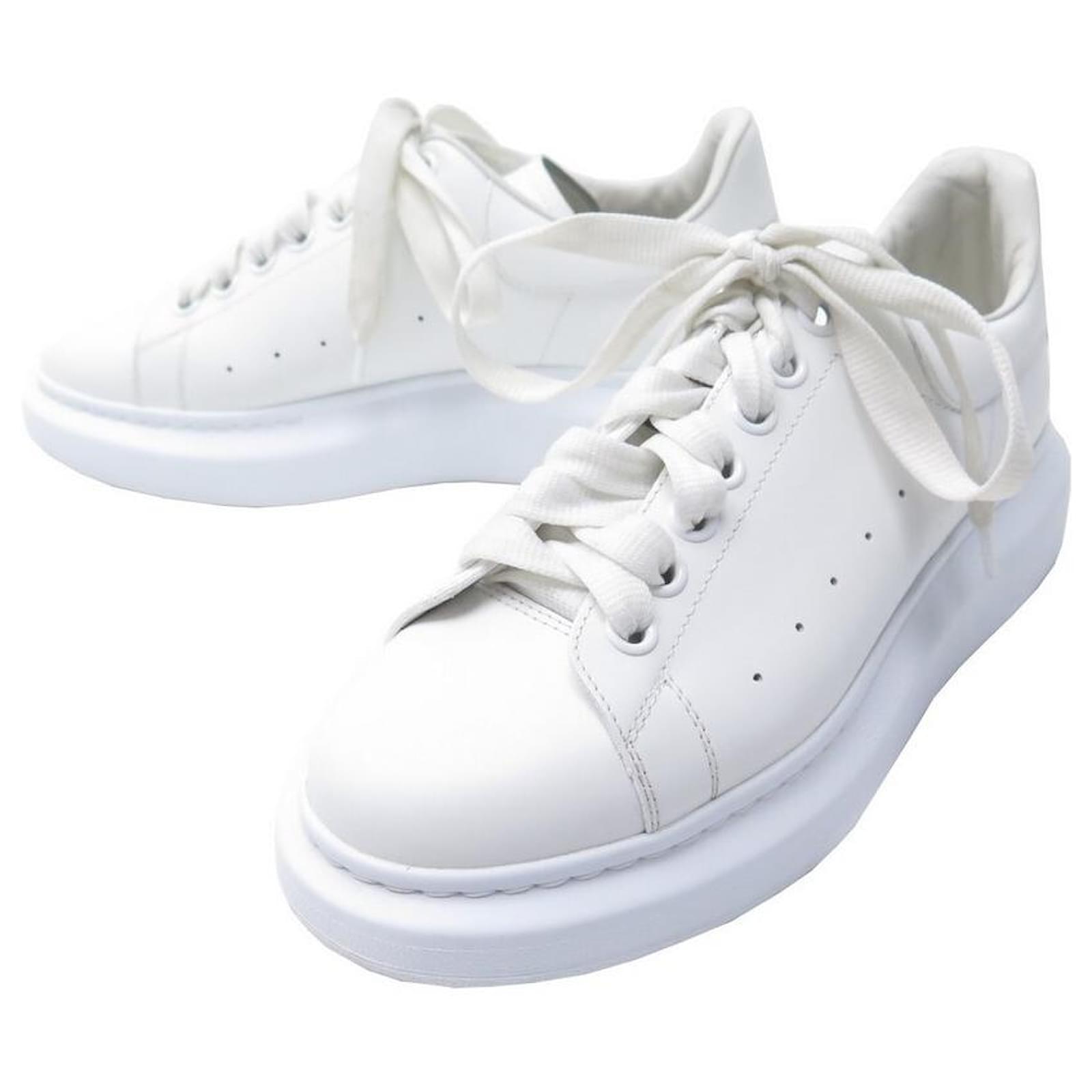 McQueenzapatos blancos para mujer zapatillas deportivas versátiles de  suela gruesa informales a la moda para Primavera 2023  AliExpress