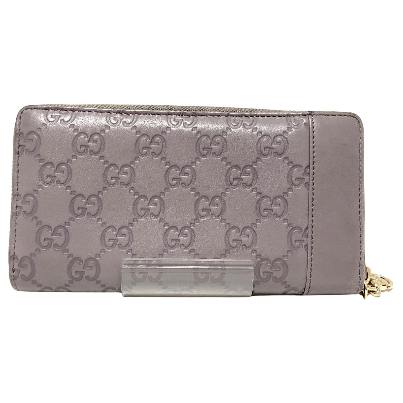 Gucci Shima line Purple Leather ref.567448 - Joli Closet