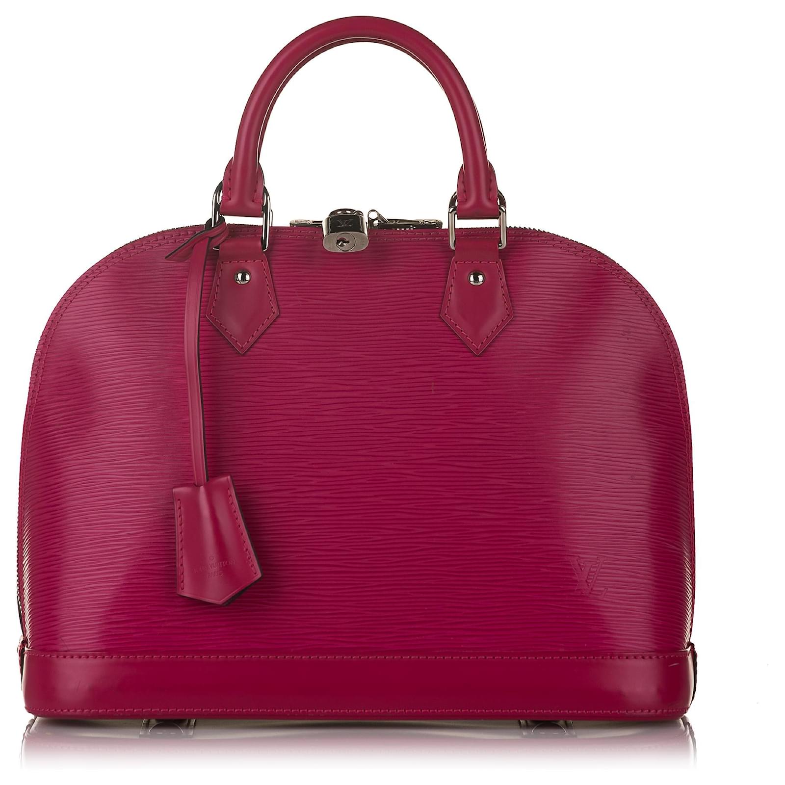 Louis Vuitton Pink Epi Alma PM Leather ref.567509 - Joli Closet