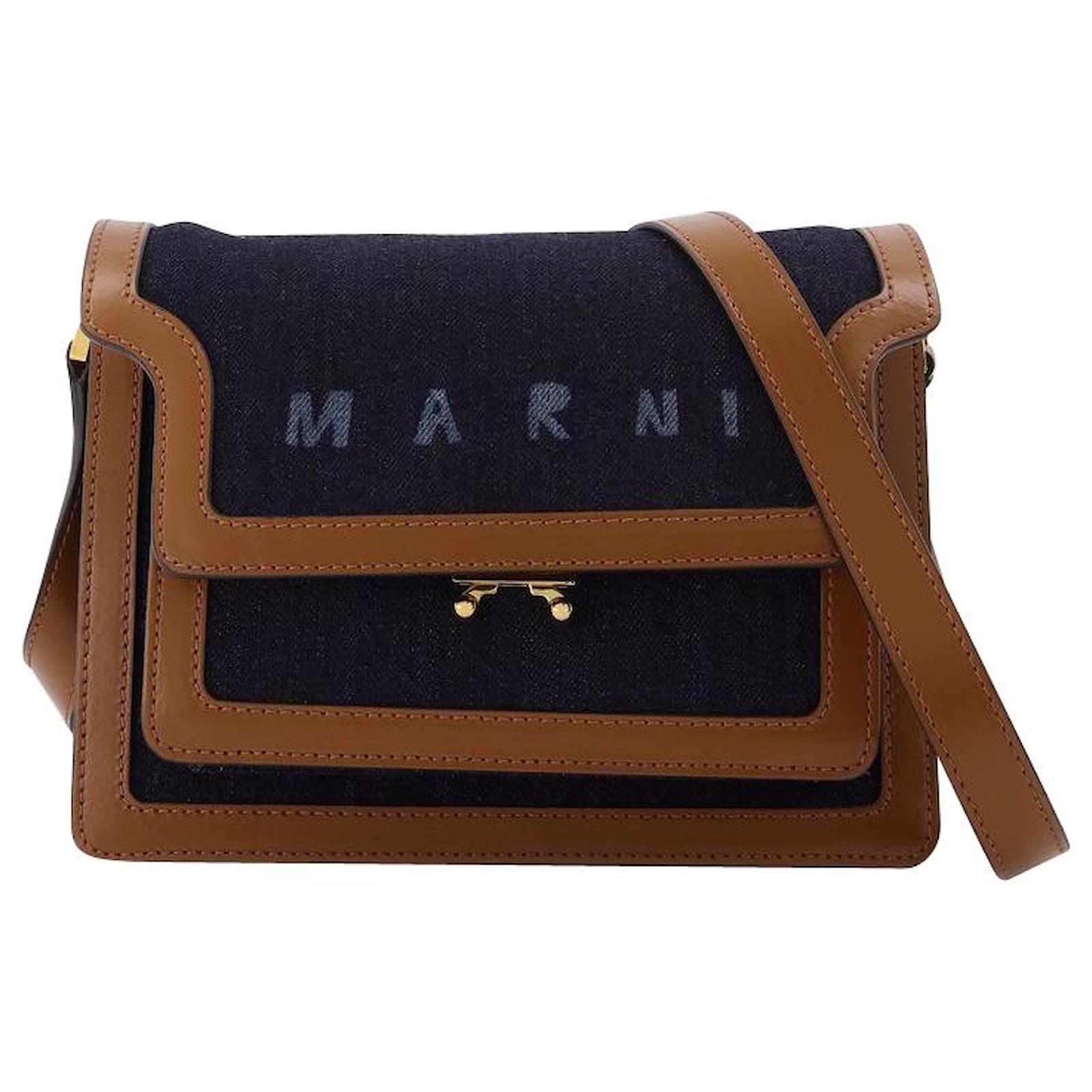 Marni Trunk Soft Medium Shoulder Bag