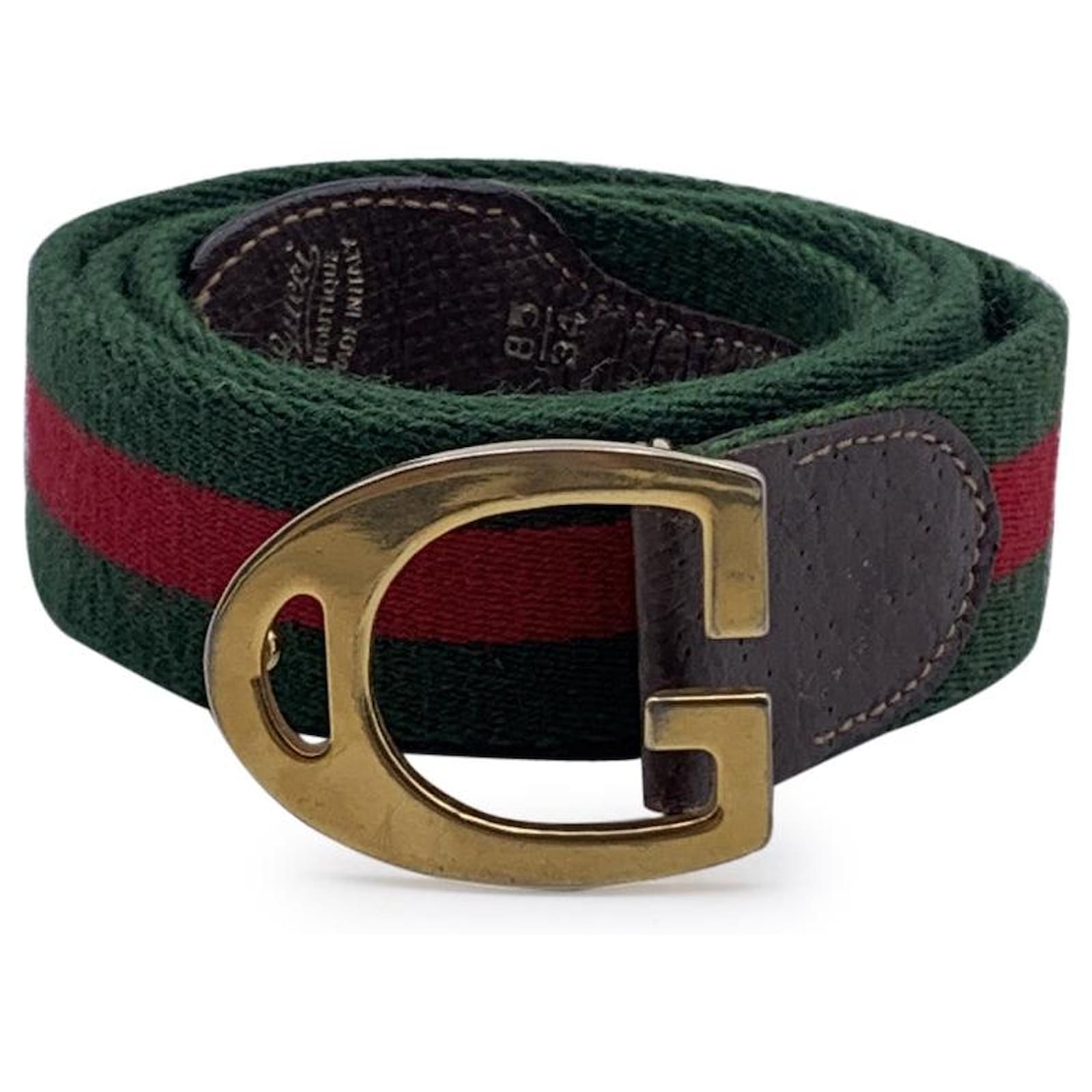 Ceinture gucci rouge et verte hot sale