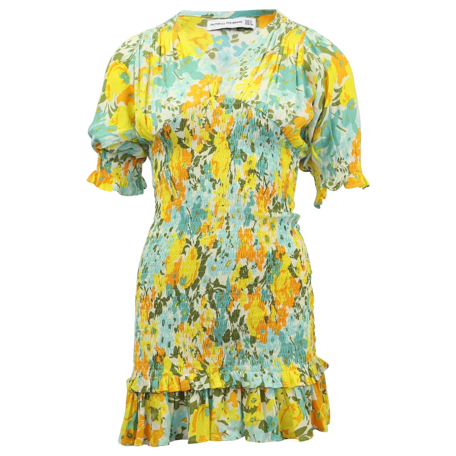 petal mini dress cos Golden Petals Mini Dress