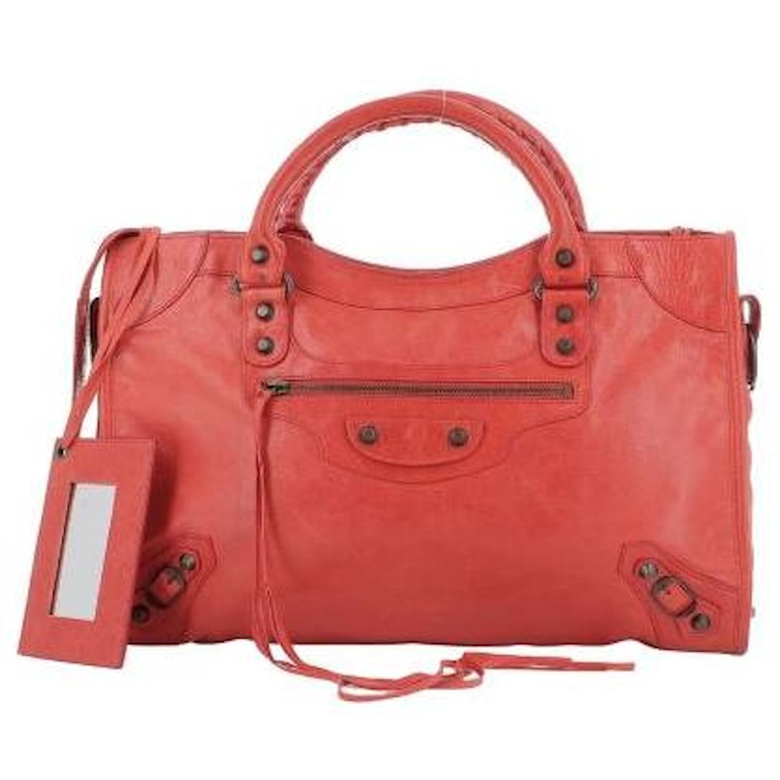 balenciaga city red