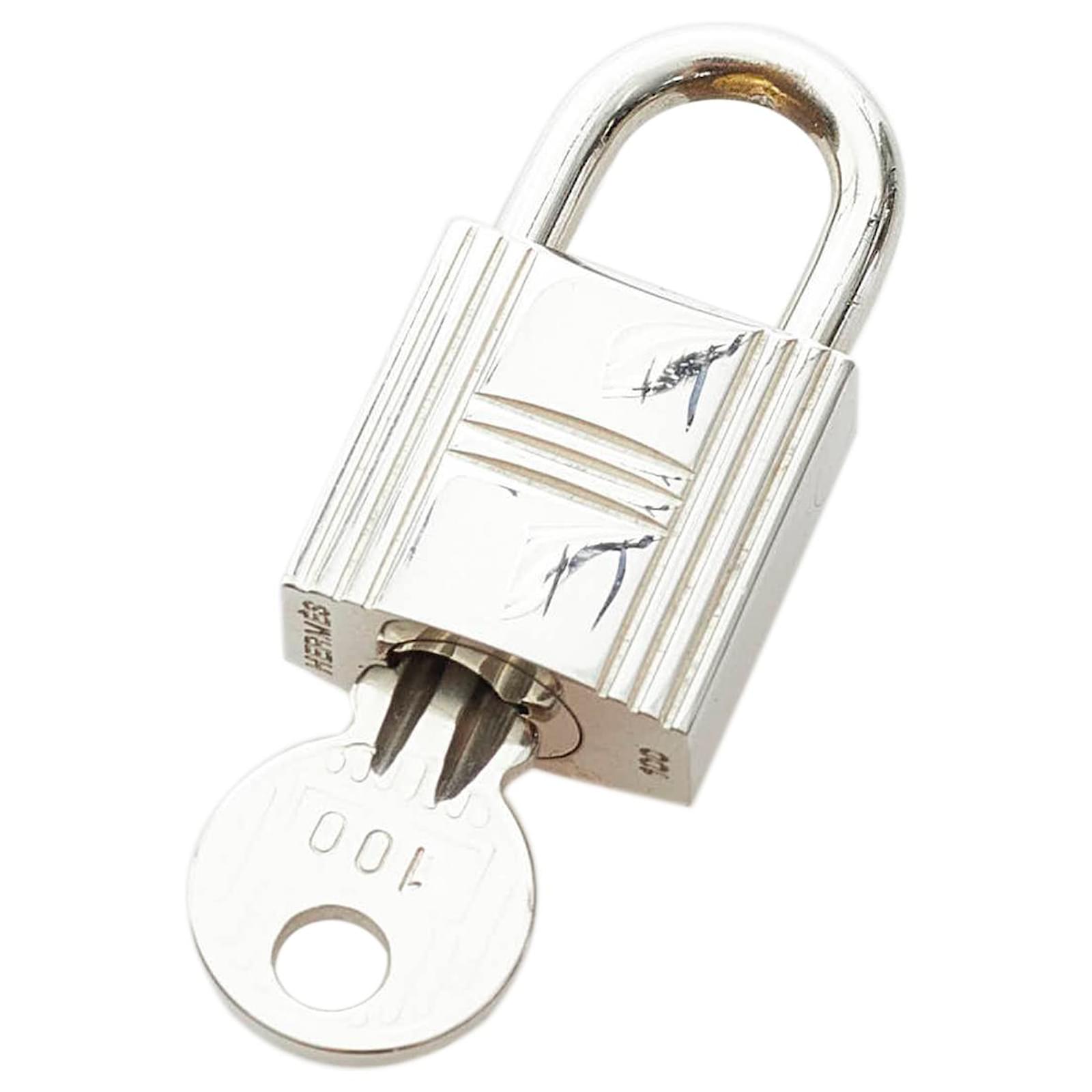 Hermès Hermes Silver Cadena Lock and Key Silvery Metal ref.569273 - Joli  Closet