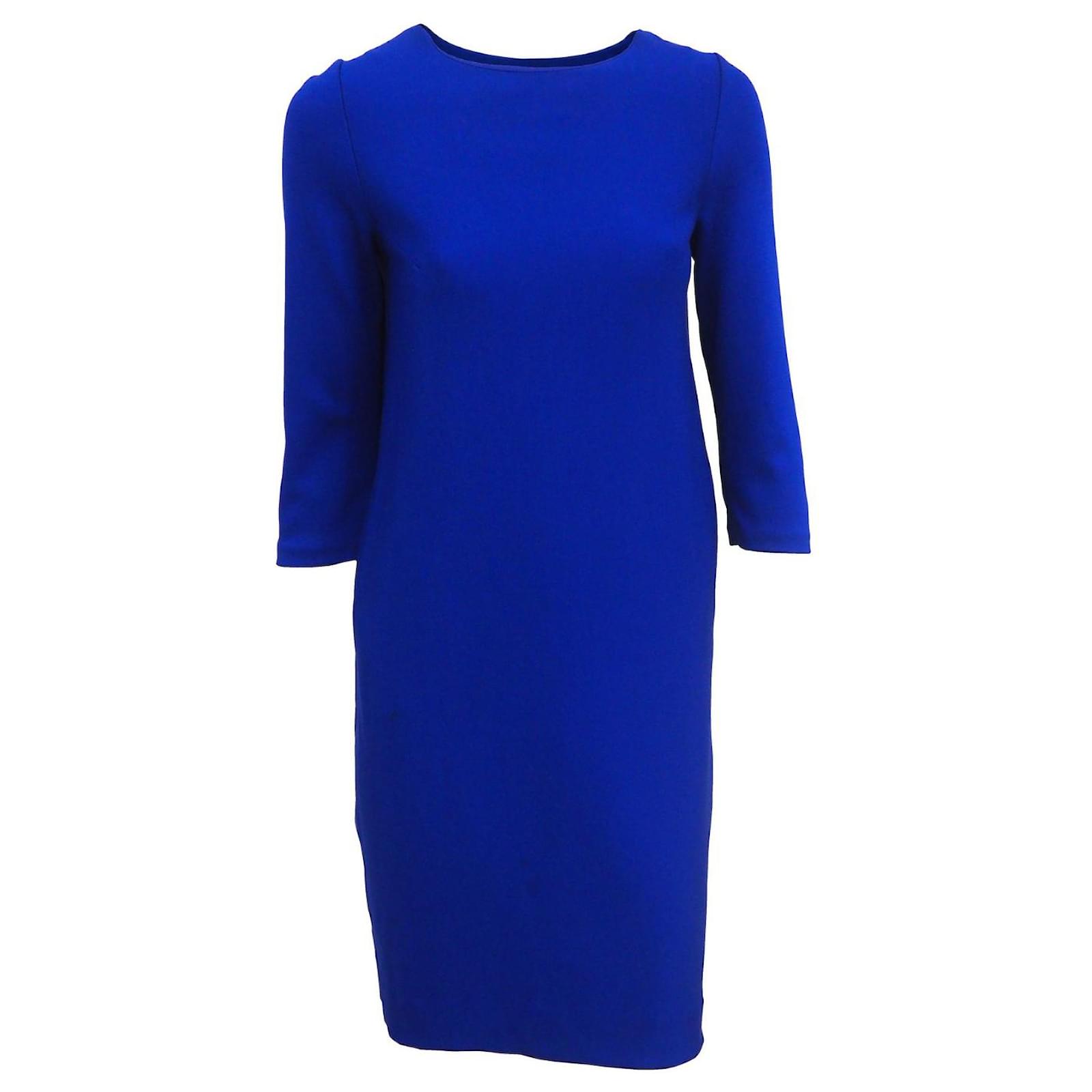 princess polly baby blue dress COS midi dress in cobalt blue Size XS Dark blue Viscose Elastane Polyamide  ref.JC569672 (Sold)