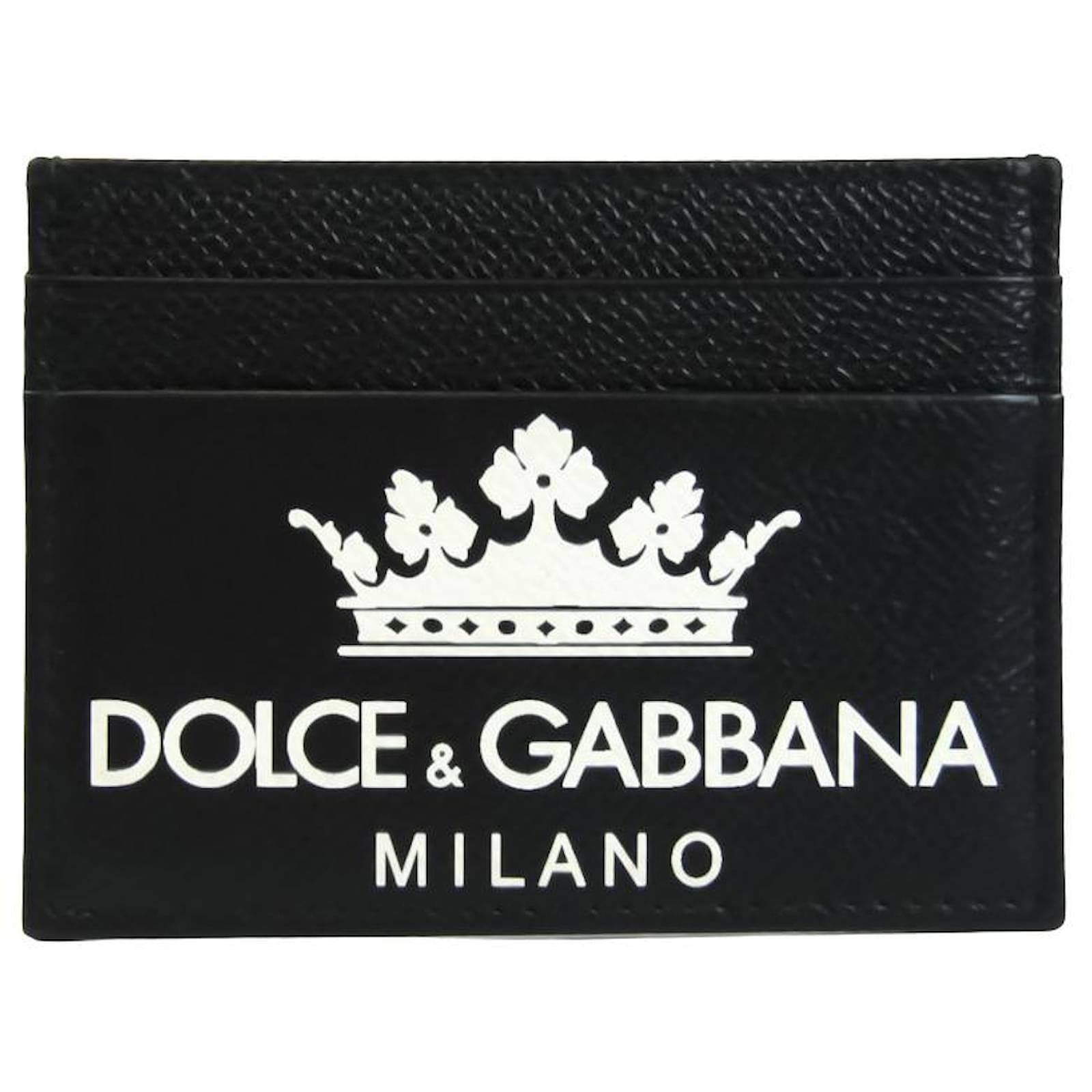 Contratado dirigir La Iglesia Dolce & Gabbana Wallet Black Leather ref.569741 - Joli Closet