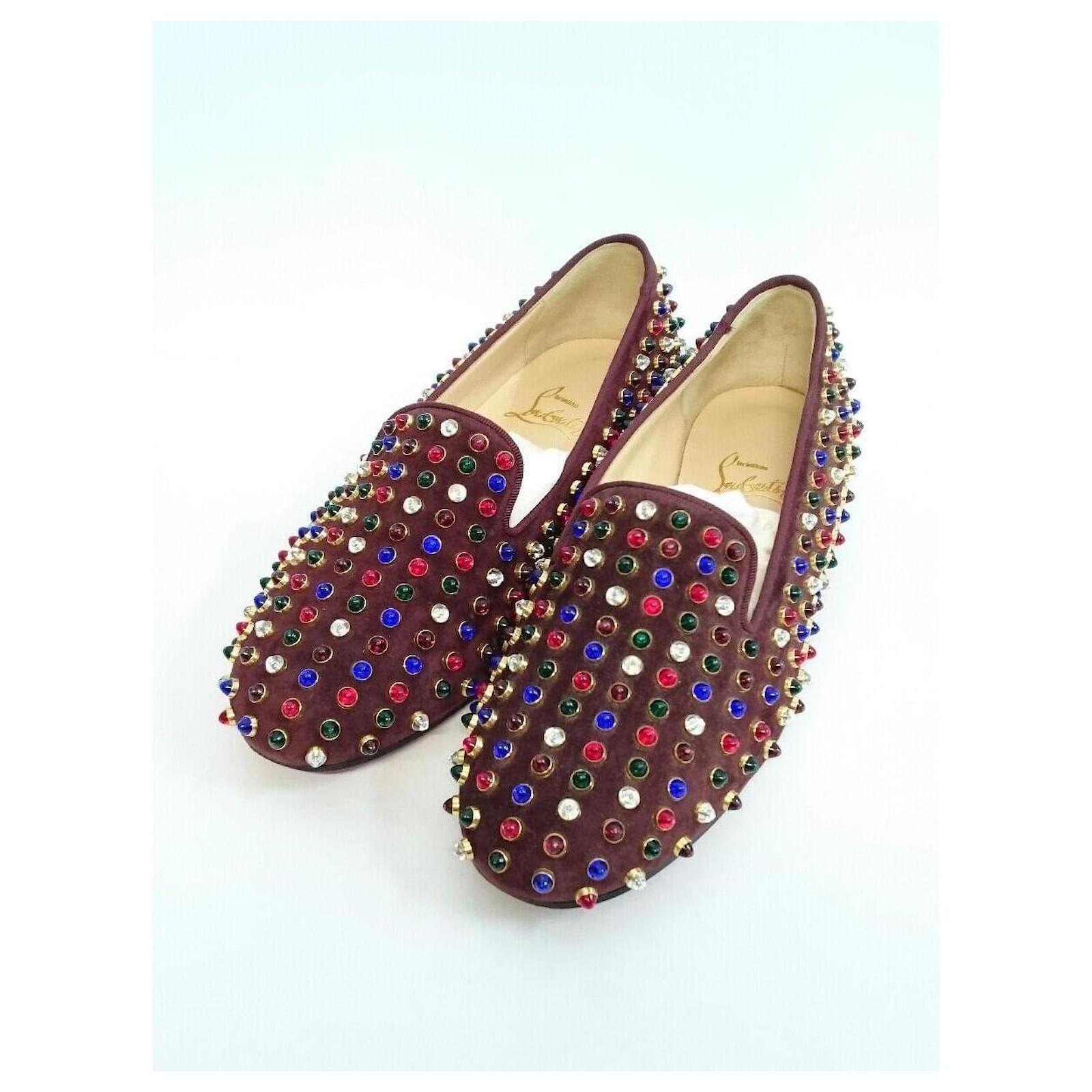 Christian Louboutin 》Roller Cabo Flat（Christian Louboutin