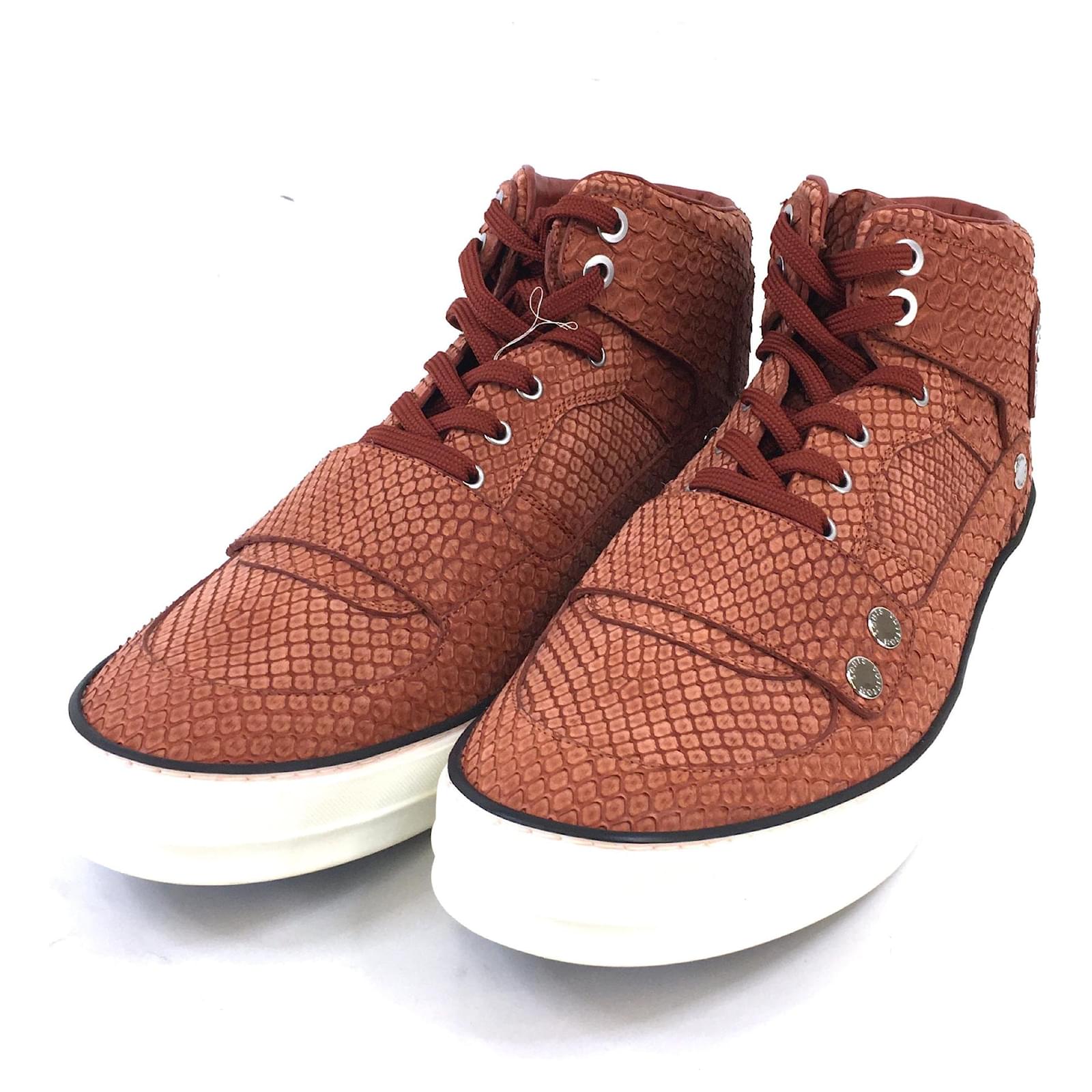 LOUIS VUITTON Size 115 Perforated Brown Leather Wingtip Lace Up For Sale  at 1stDibs  louis vuitton clarks