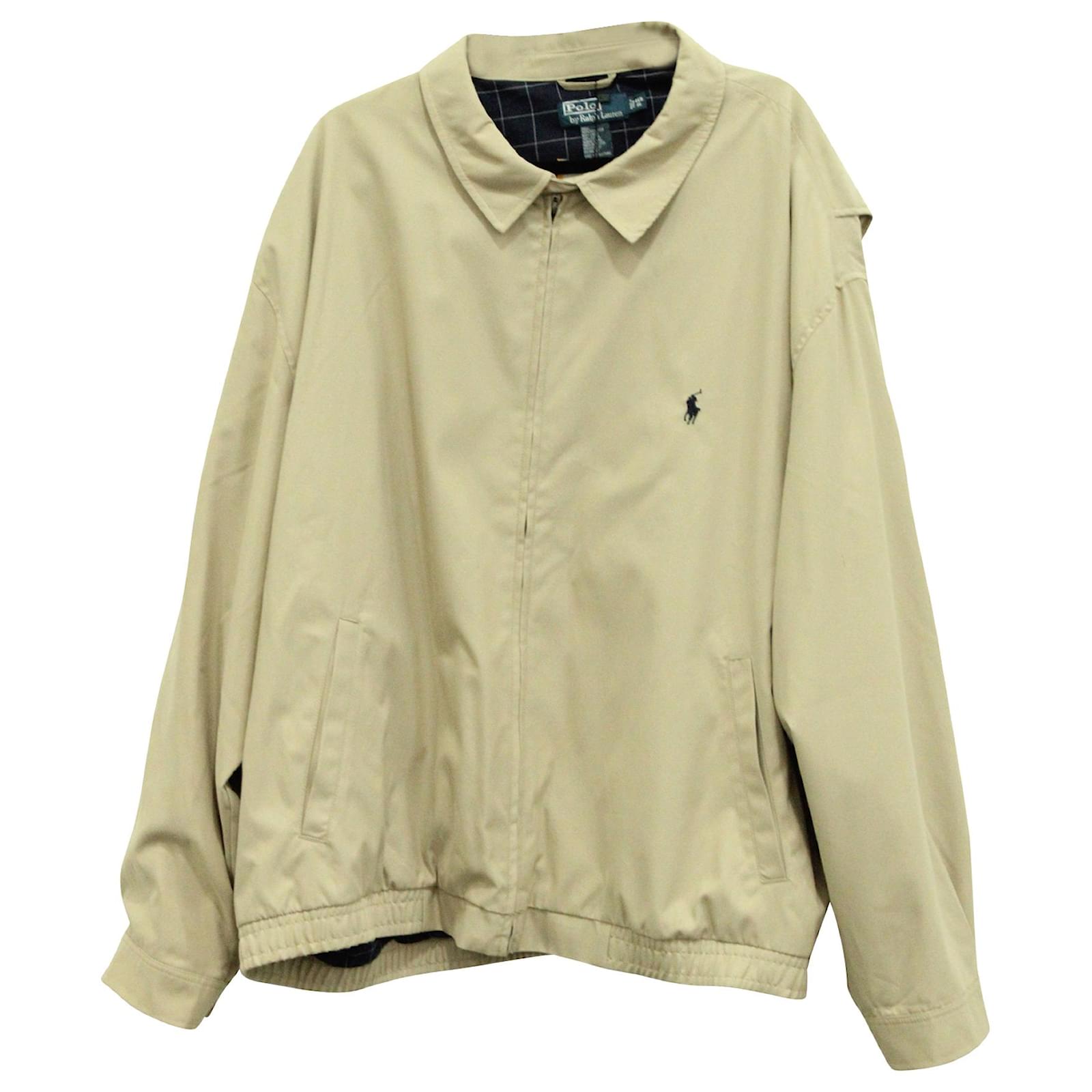 Polo Ralph Lauren Bi-Swing Jacket in Beige Polyester  - Joli  Closet