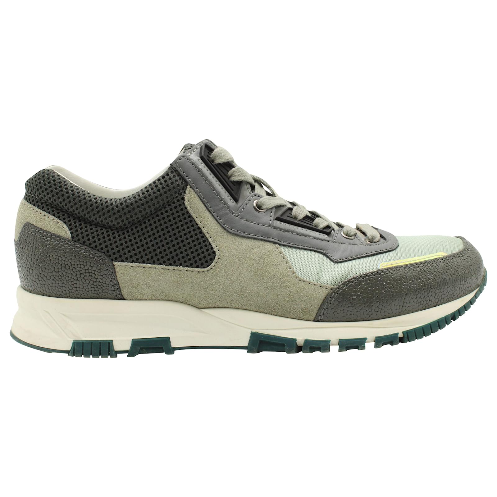 Lanvin Textured Sneakers Multicolor Suede Multiple Leather ref.571250 - Closet