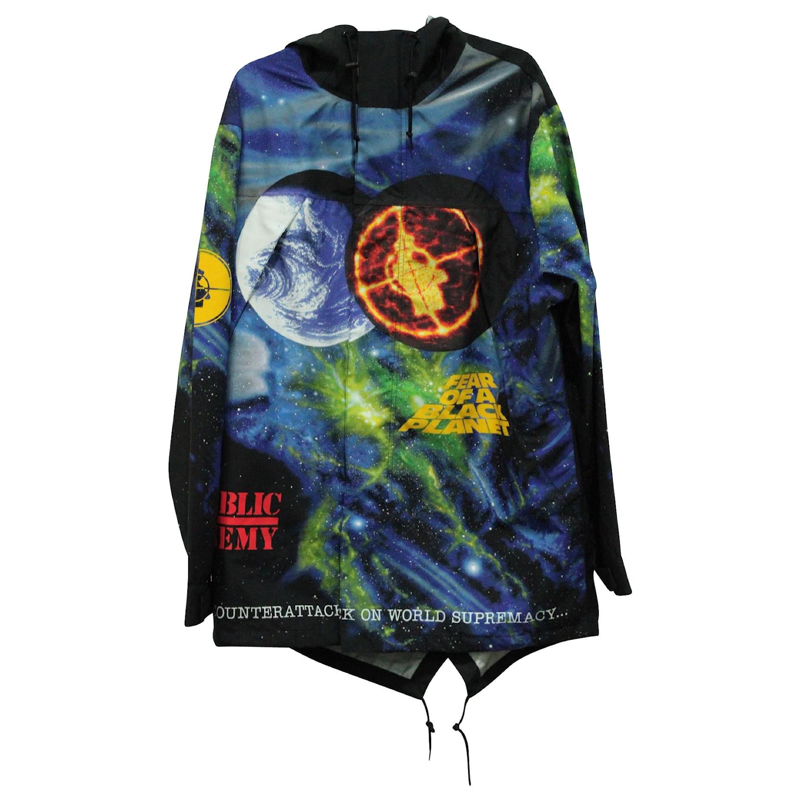 Supreme x UDC Public Enemy Parka in Multicolor Nylon Python print  ref.571665 - Joli Closet