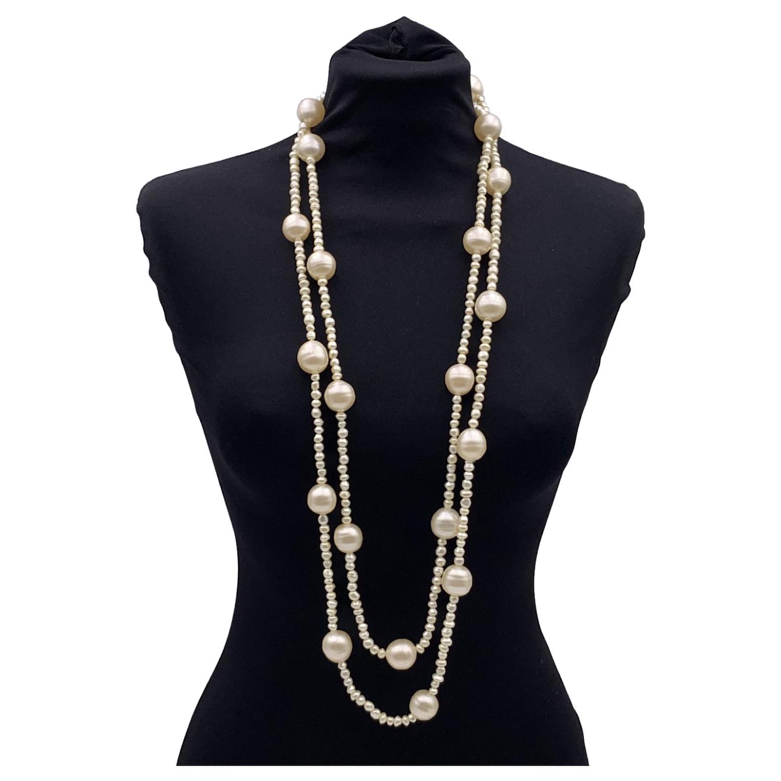 SOLDES DE PRNTEMPS ! Coller vntage, fausses perles et crstaux