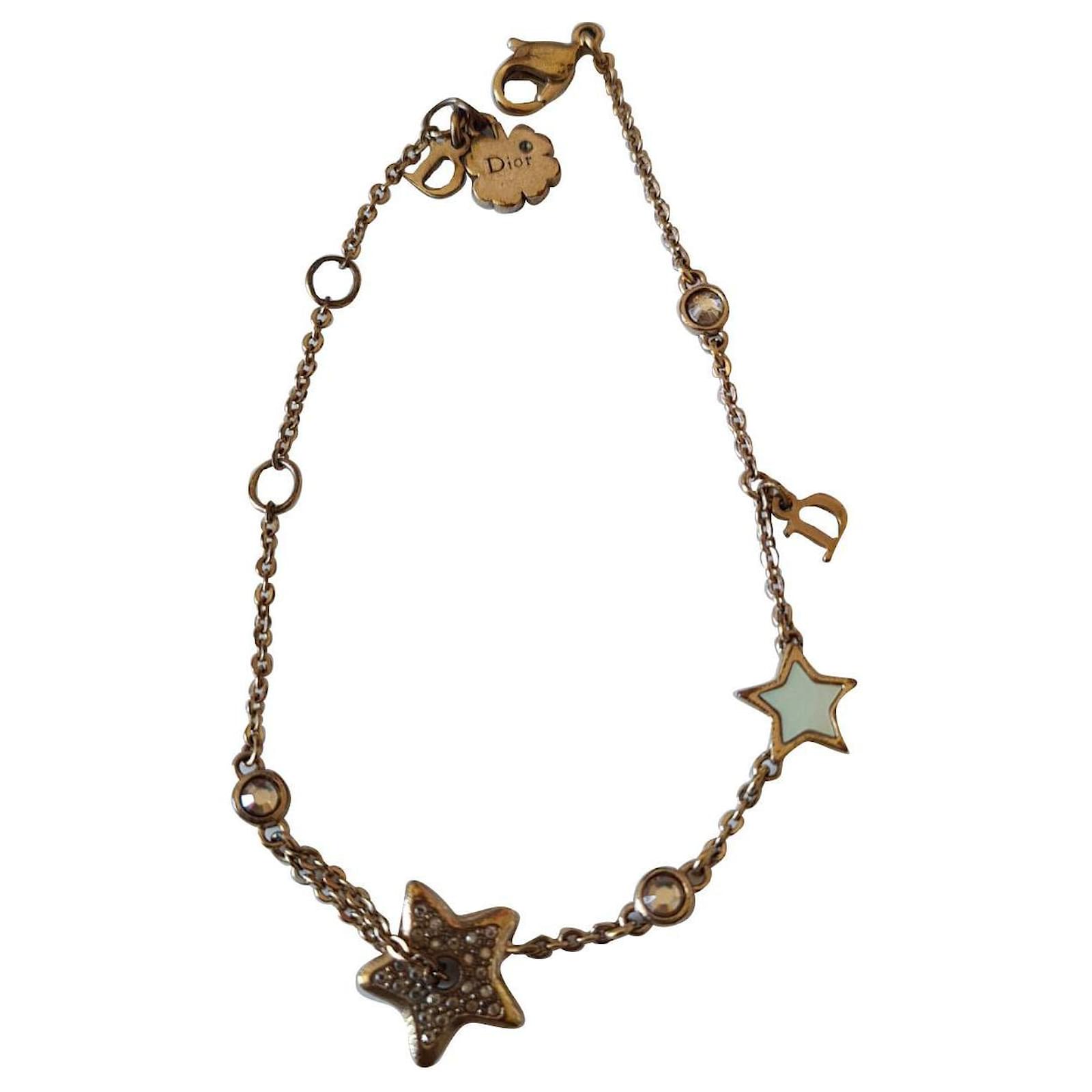 dior stoffen armband