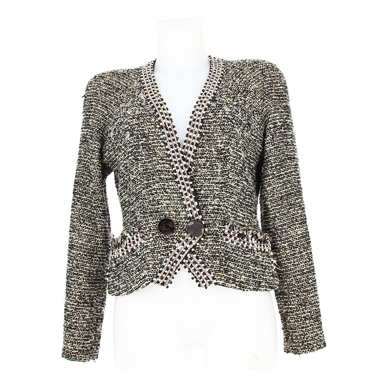chanel beaded jacket