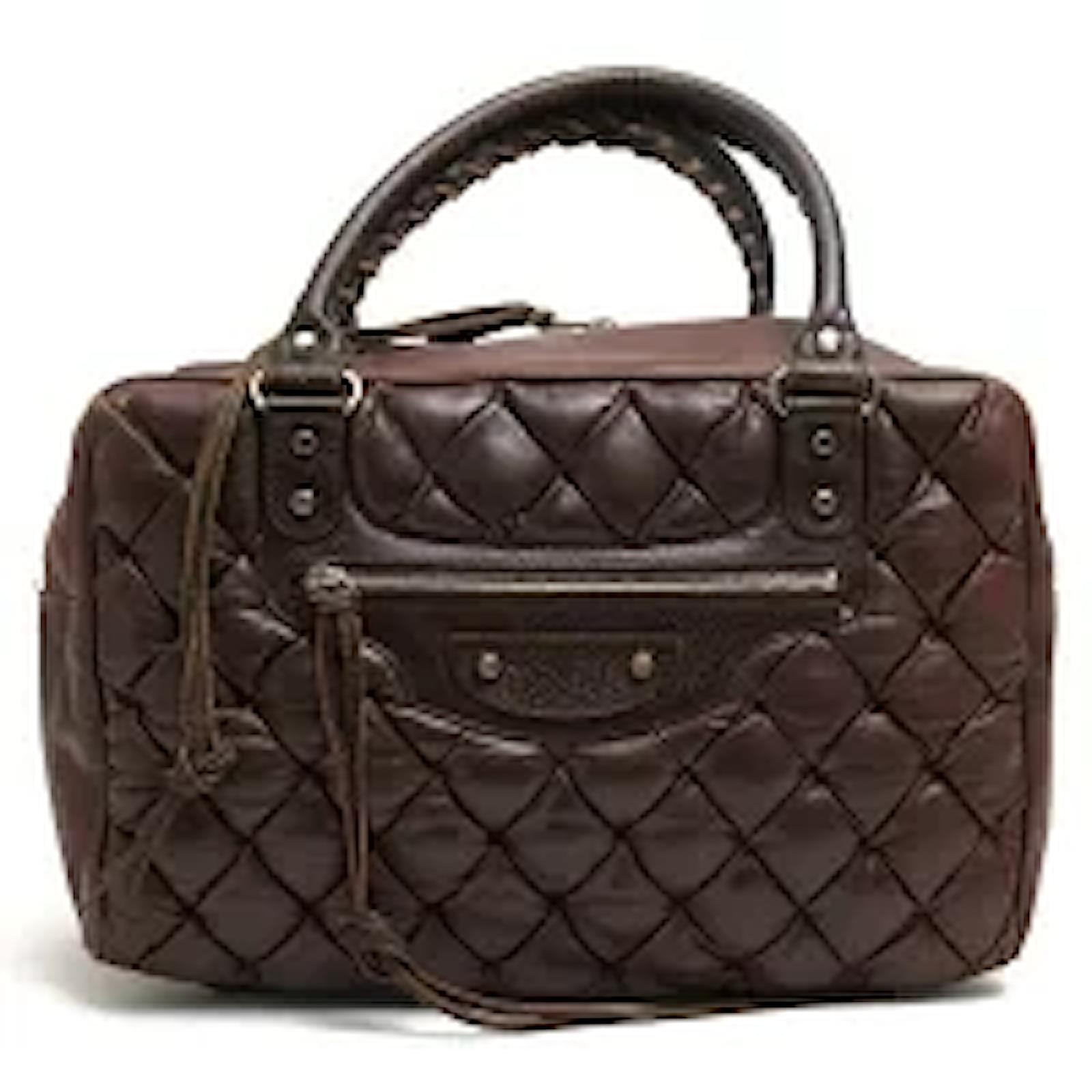 balenciaga matelasse handbag