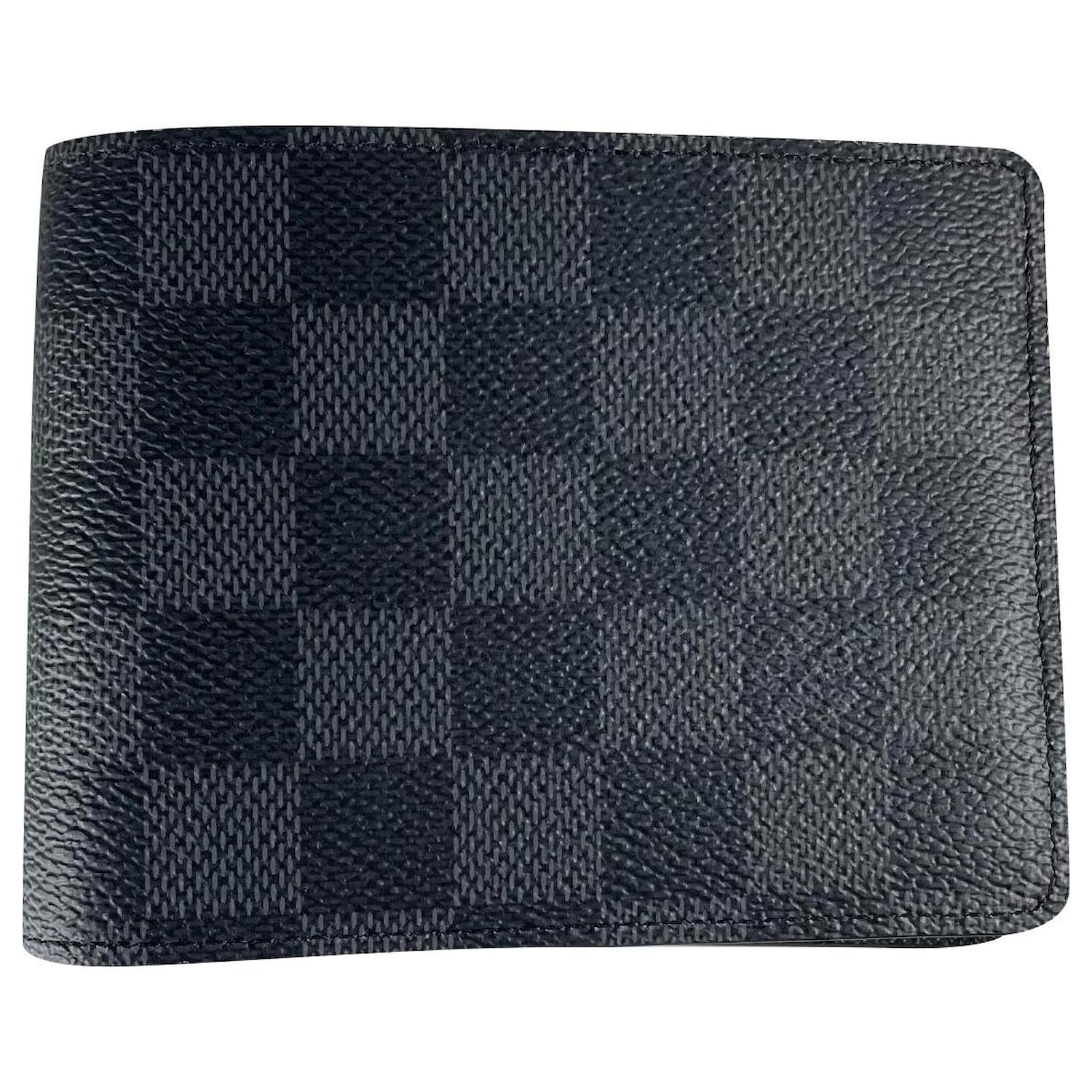 Louis Vuitton Multiple Wallet Damier Graphite Black/Grey