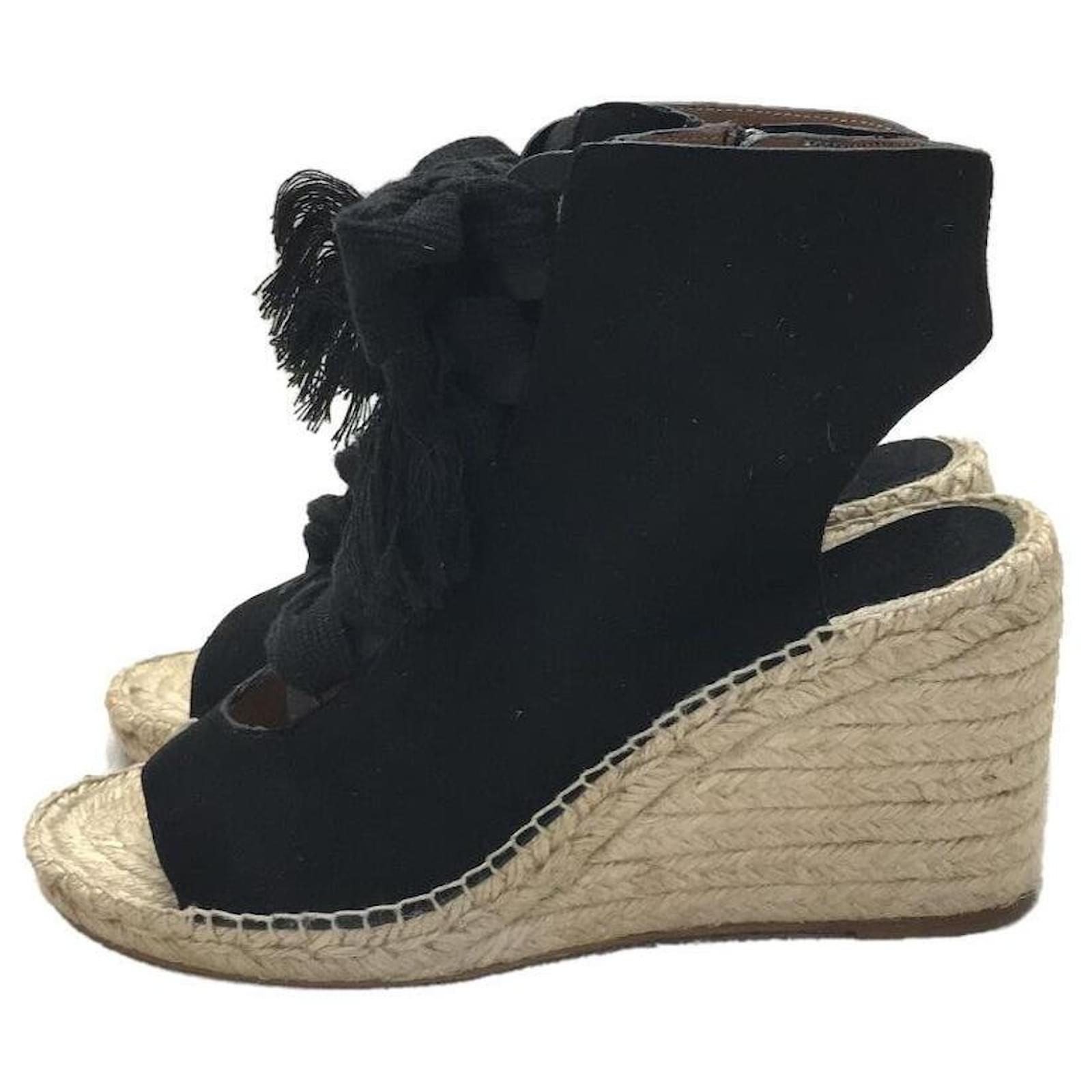 Chloé Open Sandals in Metallic Grey main image 0