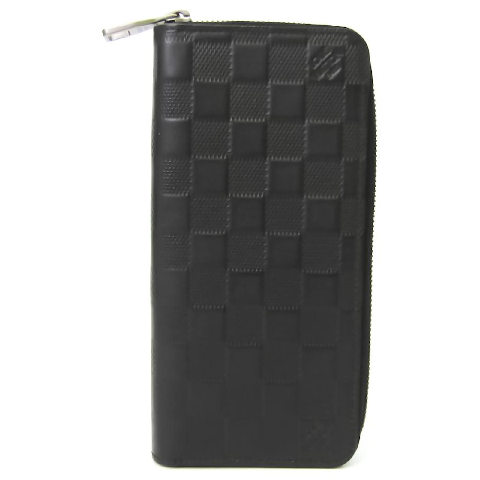 Zippy Wallet Vertical Damier Graphite Canvas - Men - Small Leather