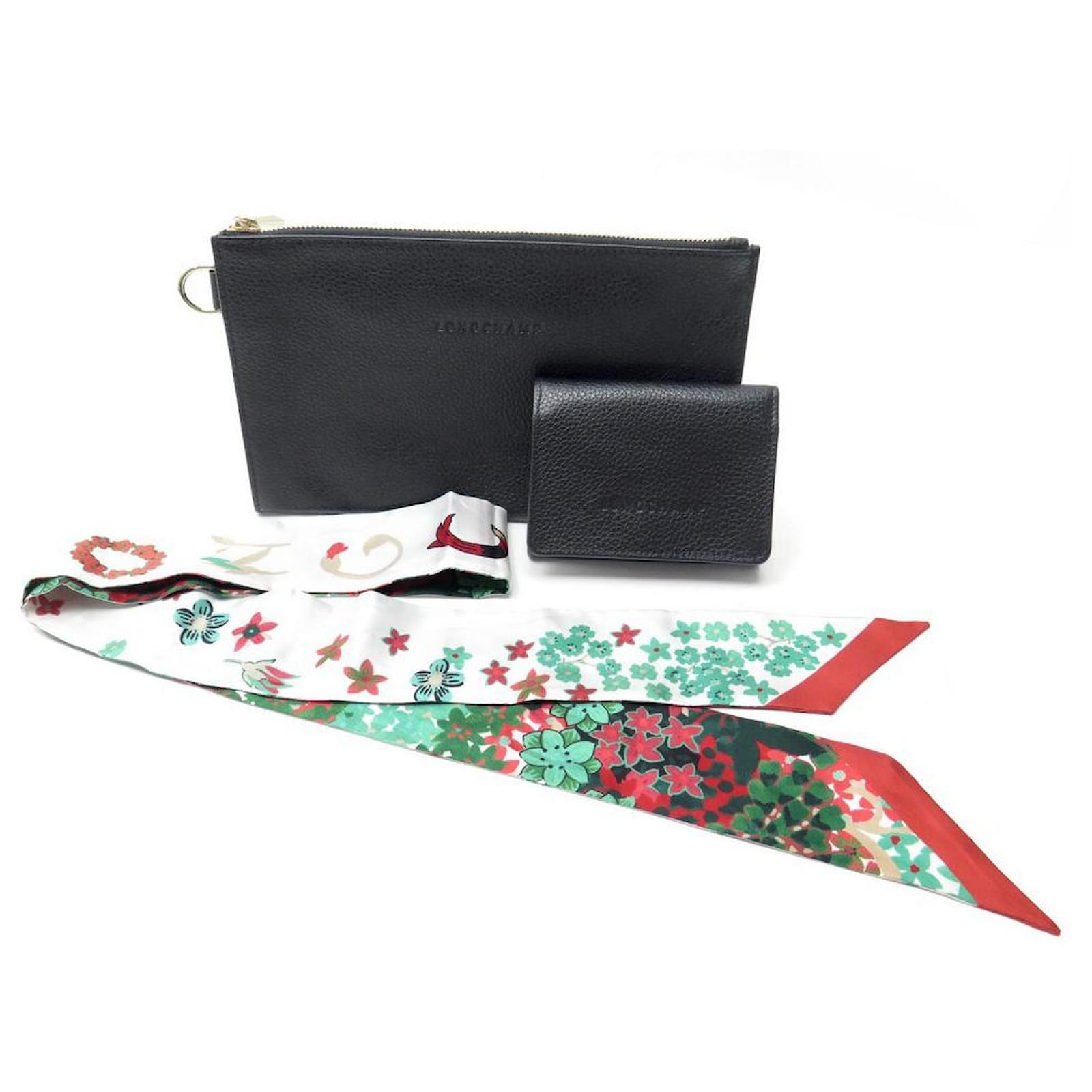 Pochette le foulonné online longchamp