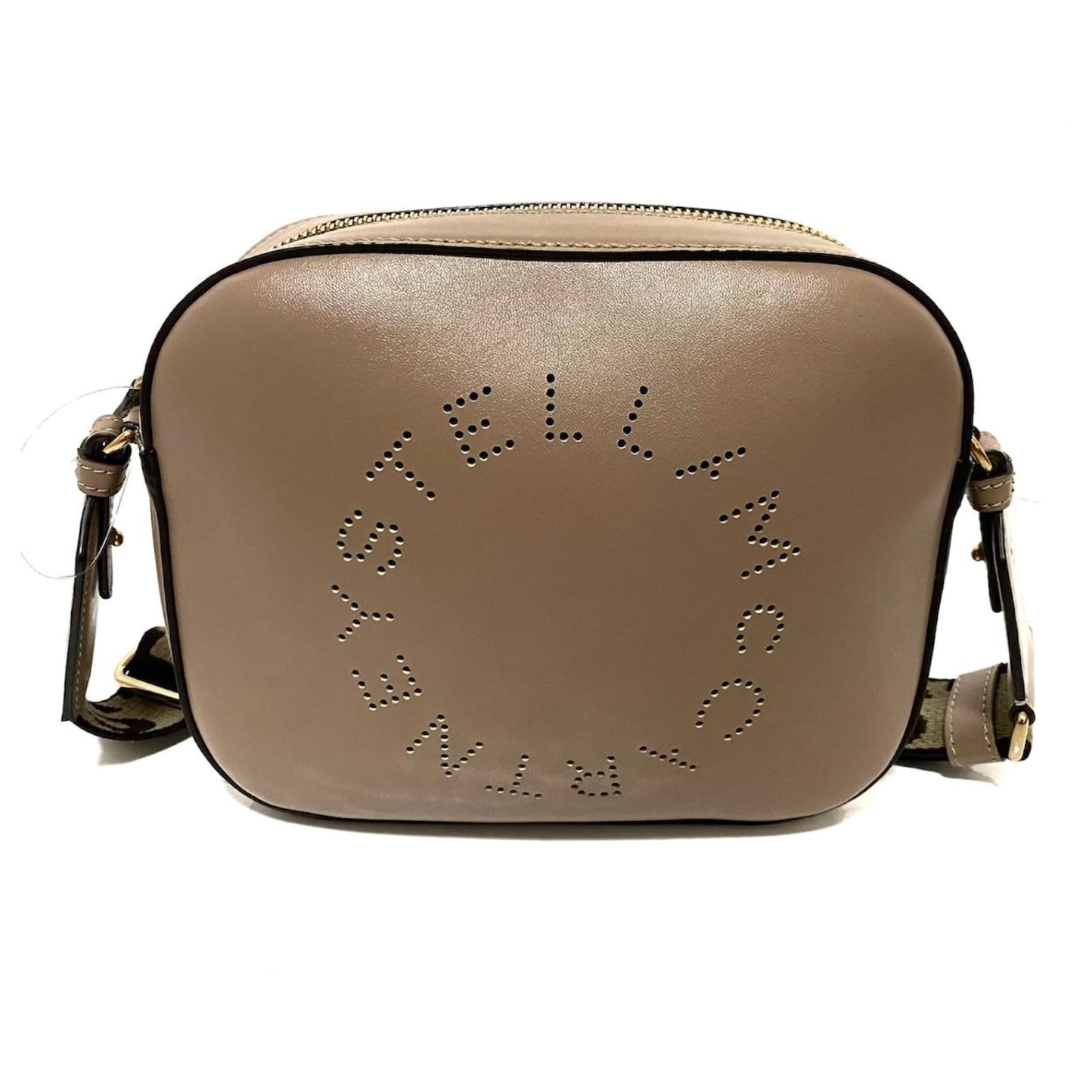 Stella Mc Cartney Stella McCartney Logo Stella Beige Synthetic ref