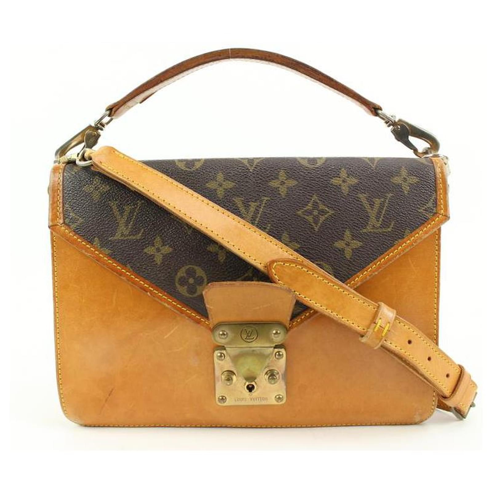 Louis Vuitton Ultra Rare Vintage Monogram Sac Biface Crossbody Flap Leather  ref.574968 - Joli Closet
