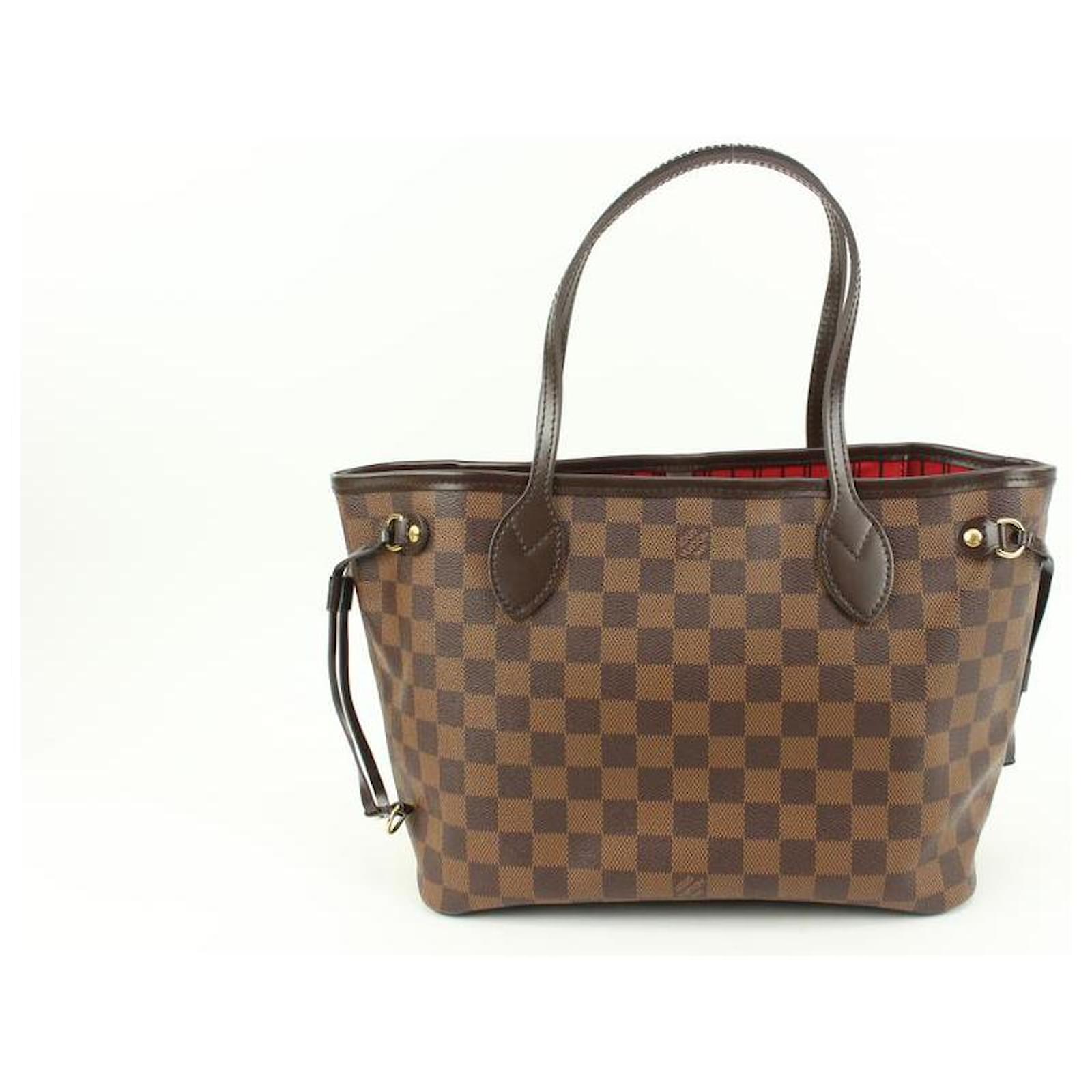 Louis Vuitton Small Damier Azur Neverfull PM Tote Bag