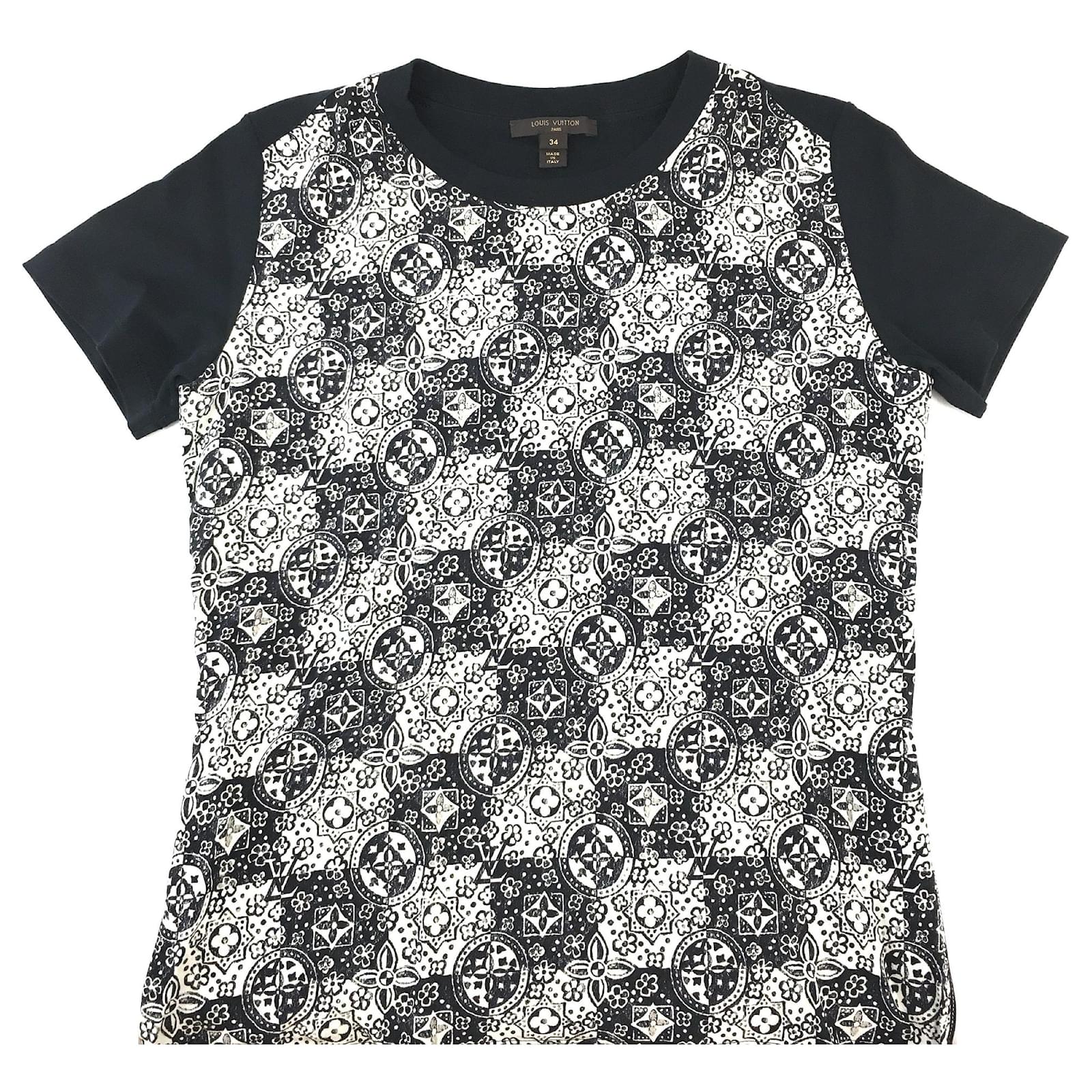 Louis Vuitton Black Monogram Limited Edition Tee Shirt ref.575166