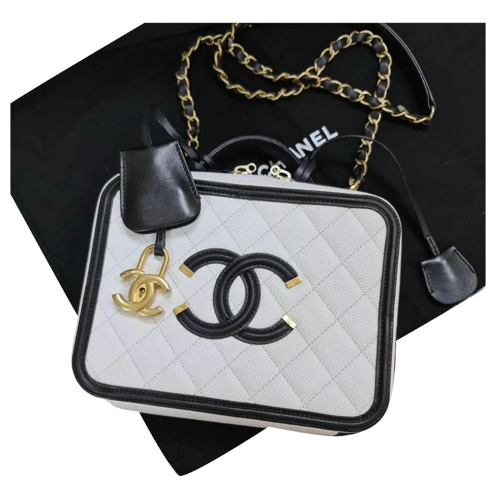 Medium CC Filigree Vanity Case  Rent A Chanel Purse  Luxury Purse
