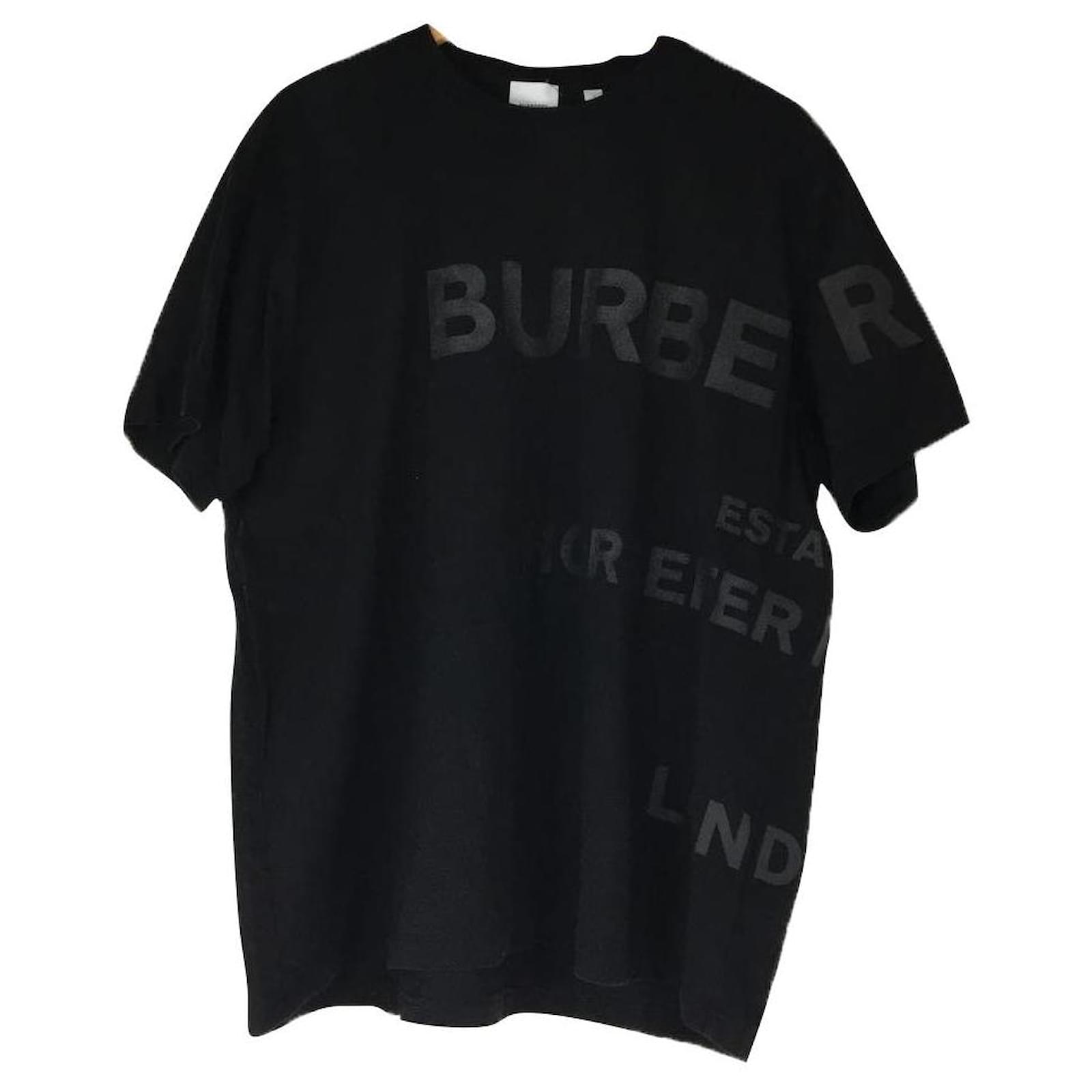 BURBERRY T-shirt / L / Cotton / Black ref.576879 - Joli Closet