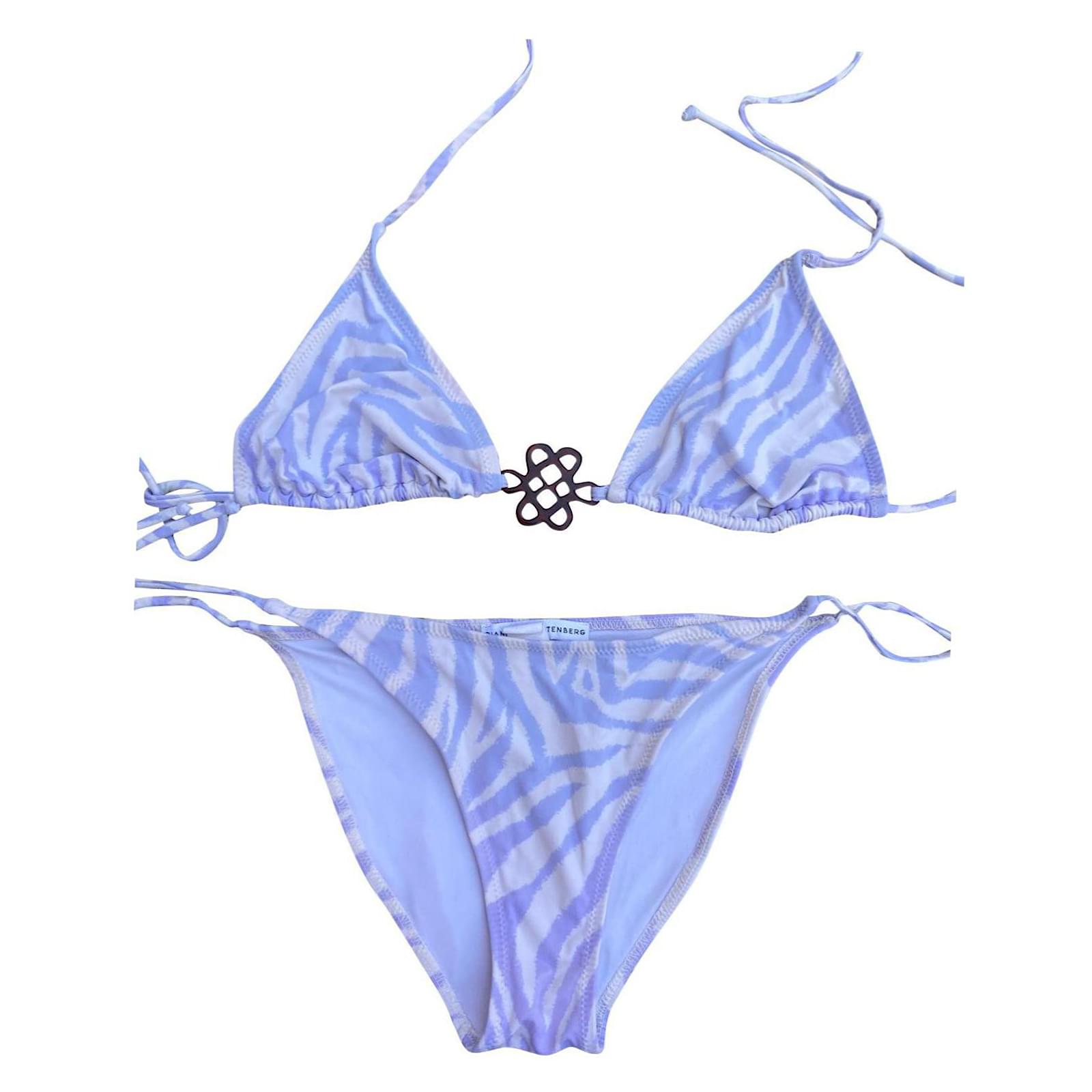 Diane Von Furstenberg Swimwear Lavender Synthetic ref.576926 Joli Closet