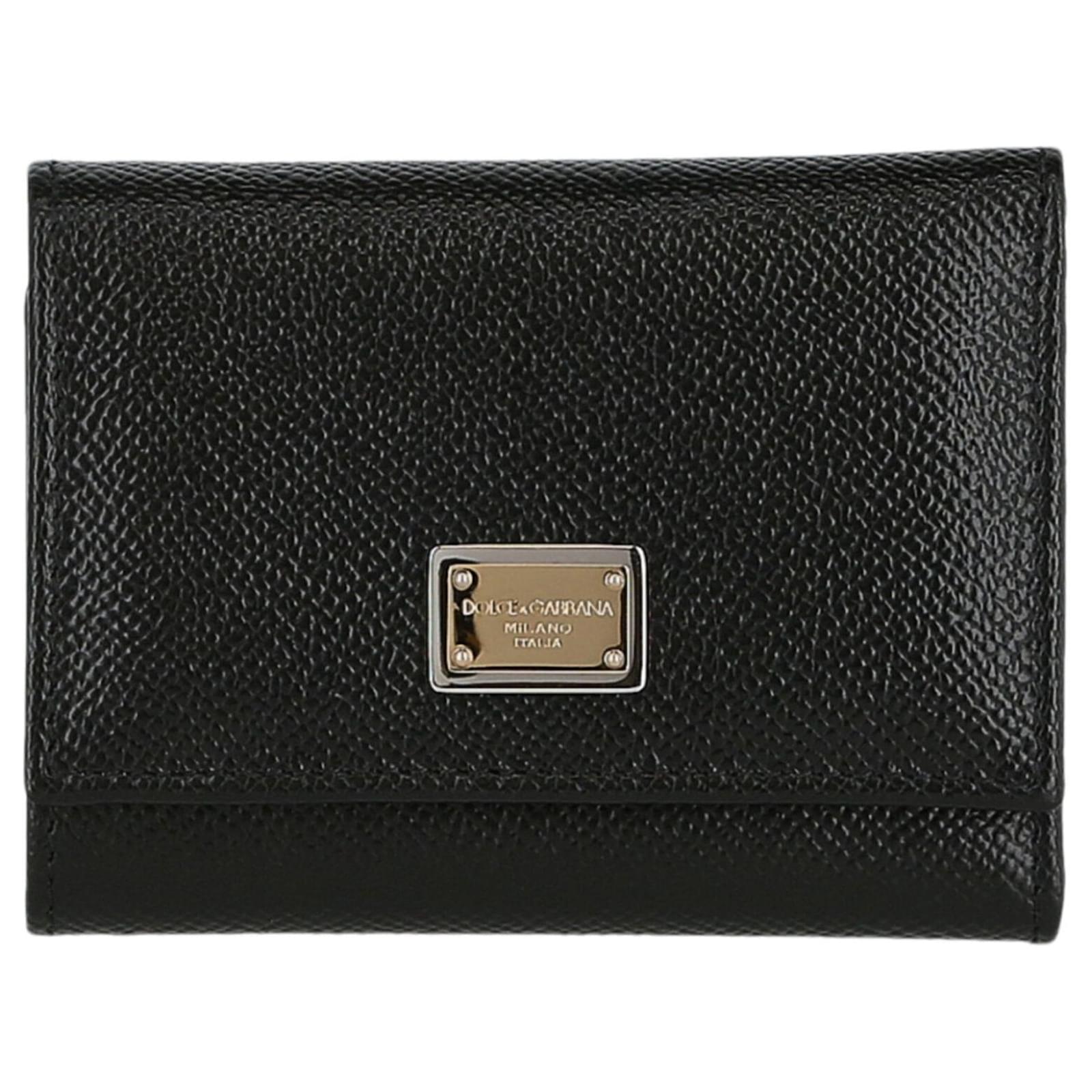 CTM Portafoglio Da Viaggio In Pelle Nero - Portadocumenti E Denaro Con Cerniera - Taglia Unica Apribile 39x18 Cm