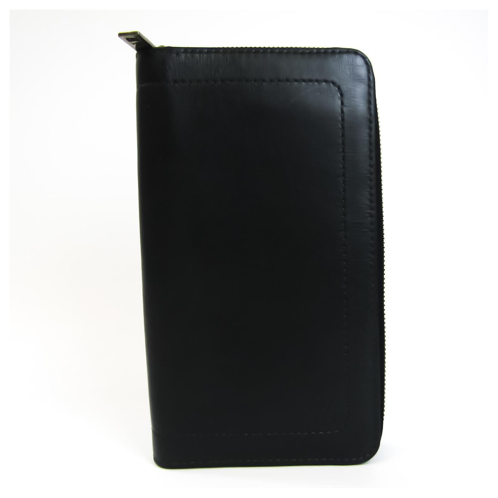 Louis Vuitton ZIPPY ORGANIZER Black Leather ref.789115 - Joli Closet