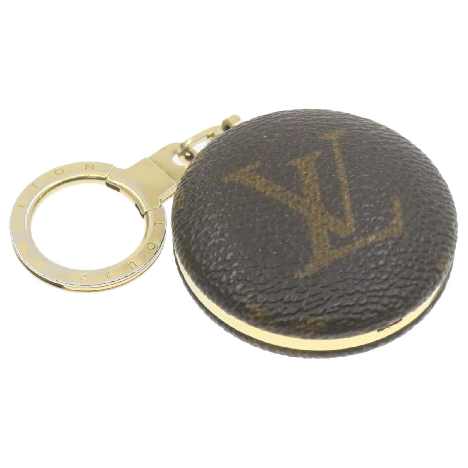 LOUIS VUITTON Monogram Eclipse Dragonne Bag Charm Key Holder
