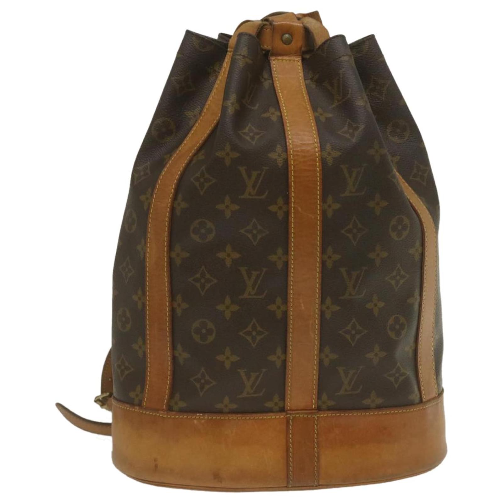 LOUIS VUITTON Monogram Randonnee PM Backpack Shoulder Bag