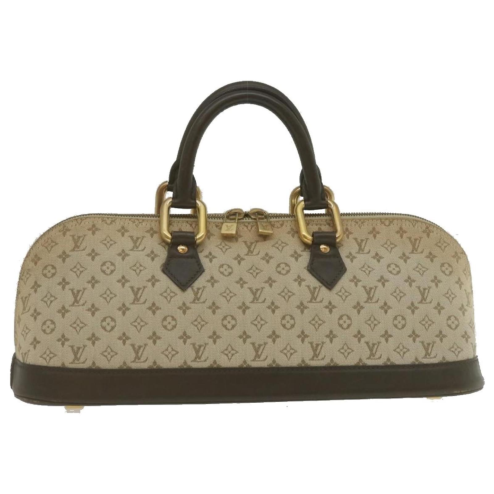 Louis Vuitton Louis Vuitton Alma Long Khaki Monogram Mini Handbag