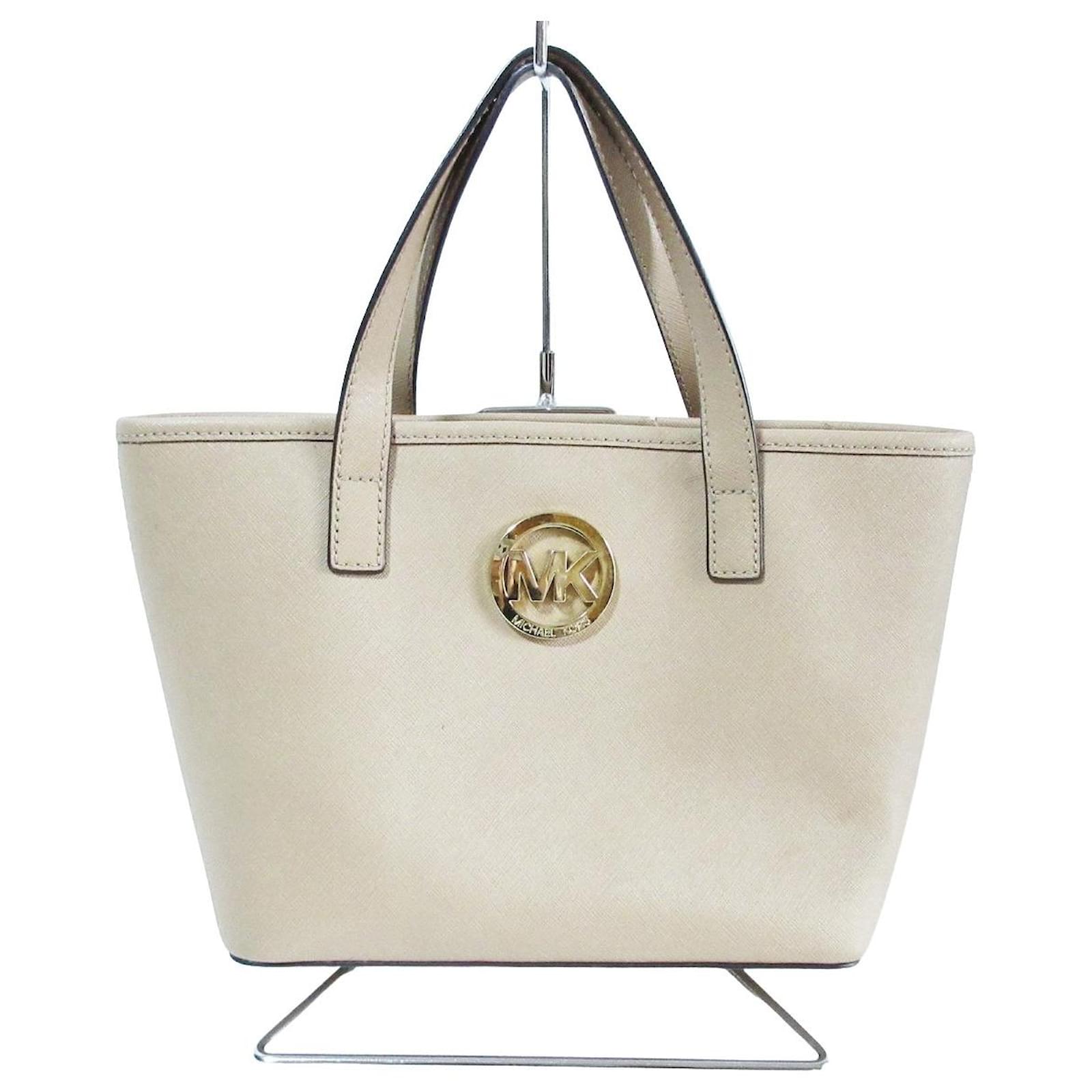 Michael Kors tote bag Beige Leather  - Joli Closet