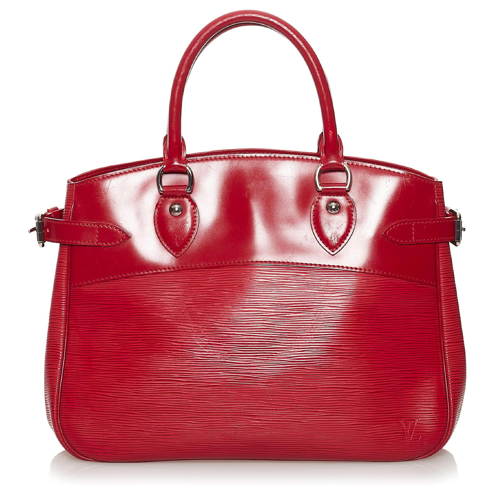 Louis Vuitton, Bags, Louis Vuitton Red Epi Leather Passy Bag