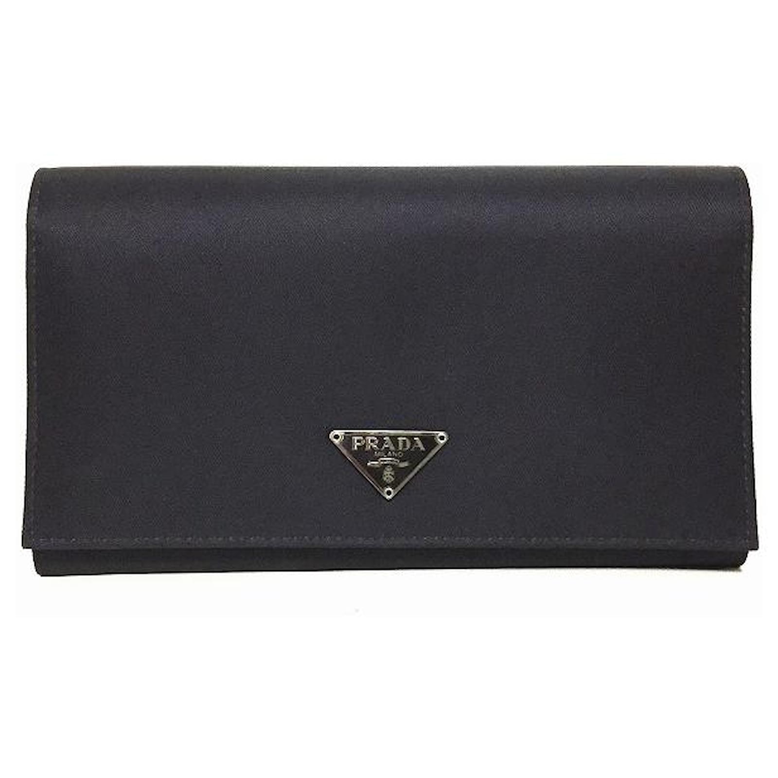 PRADA wallet Black Synthetic ref.580491 Joli Closet