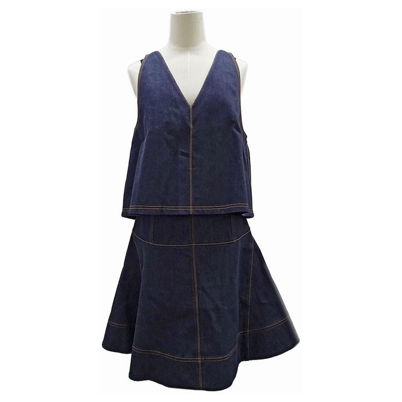 Fendi Dresses Navy blue Denim ref.580521 - Joli Closet