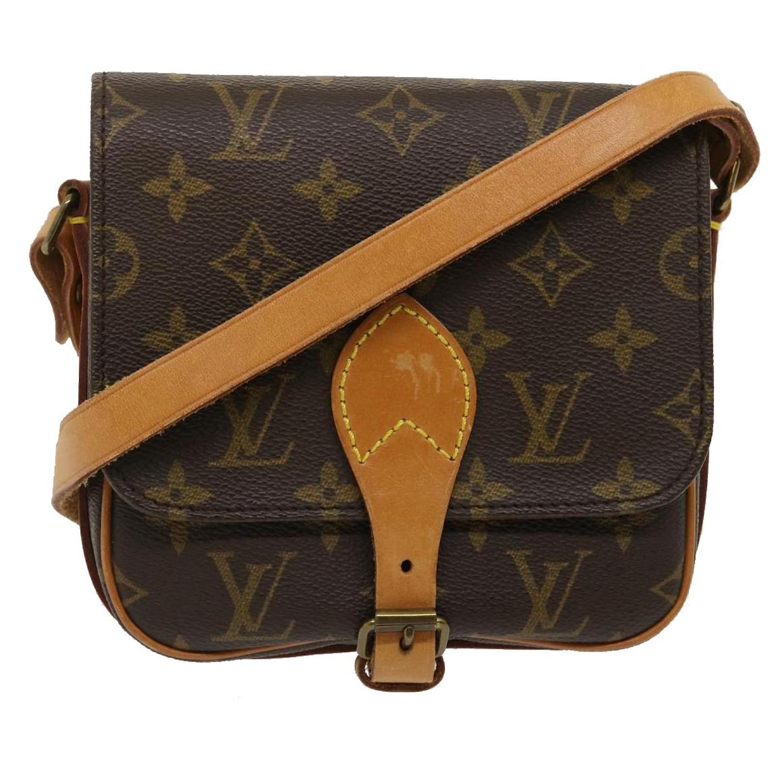 LOUIS VUITTON Monogram Cartouchiere PM Shoulder Bag