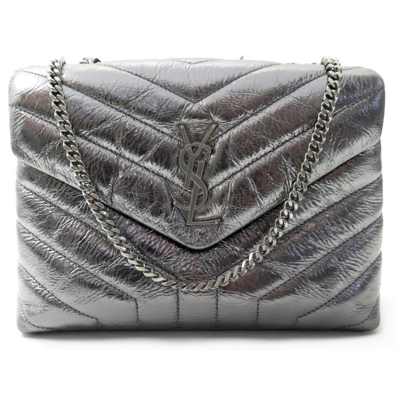Saint Laurent Silver Handbags