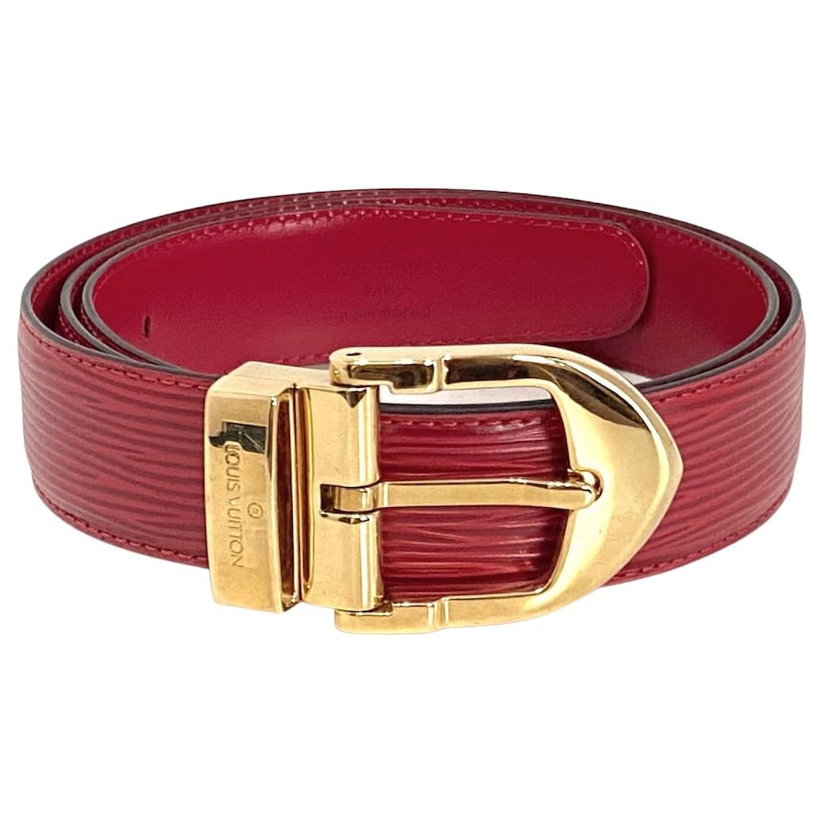 Ceinture louis clearance vuitton rouge