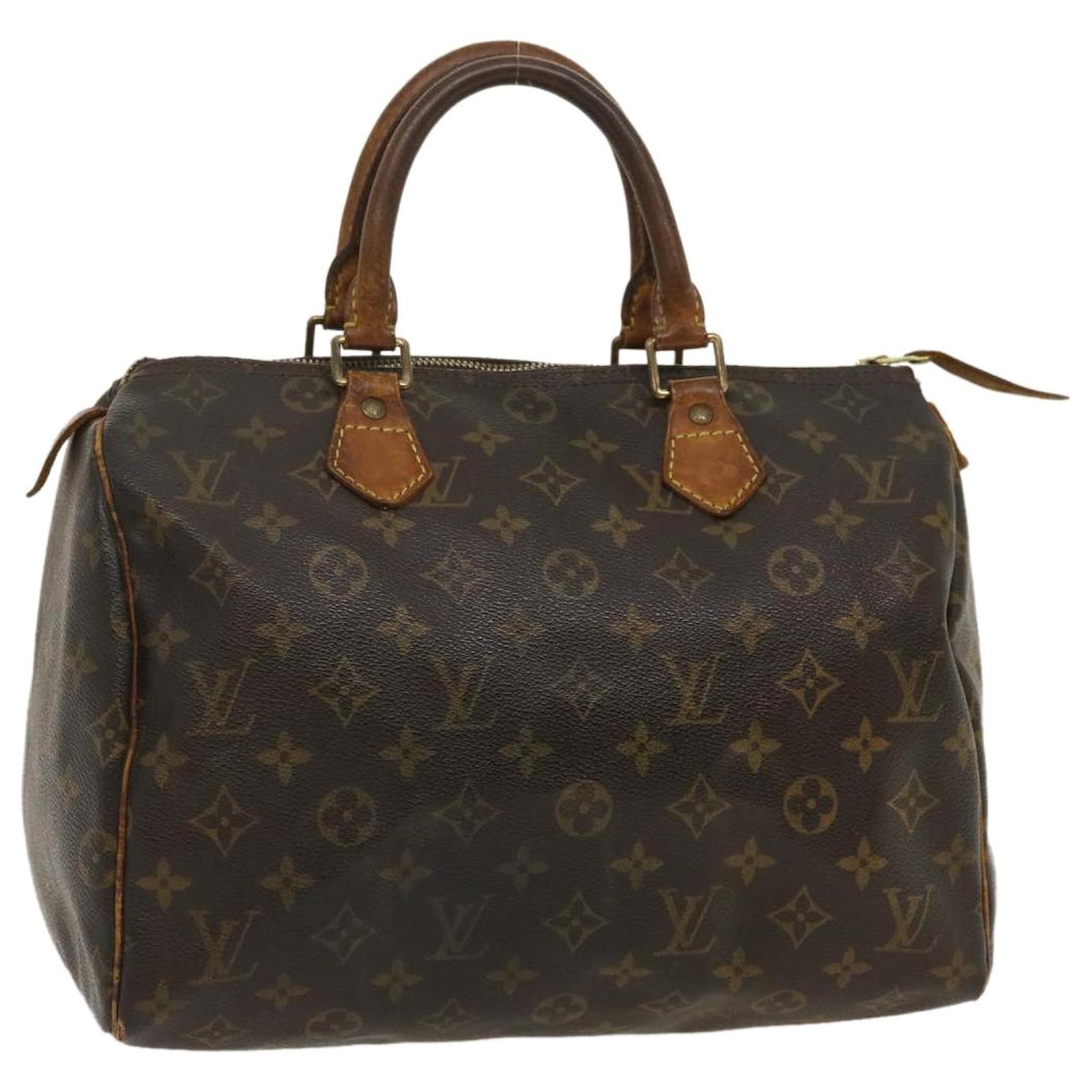 Authentic Louis Vuitton Speedy 30 M41526 LA058 