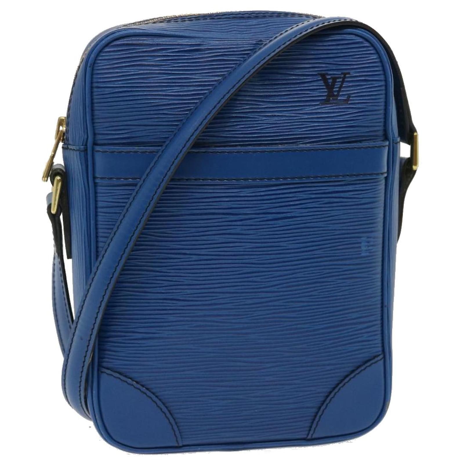 Louis Vuitton EPI Blue Danube Crossbody Bag