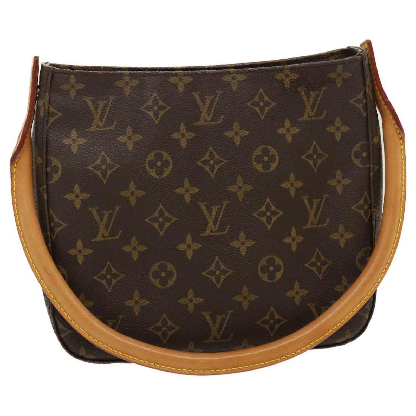 Louis Vuitton Monogram Looping MM Shoulder Bag Handbag M51146