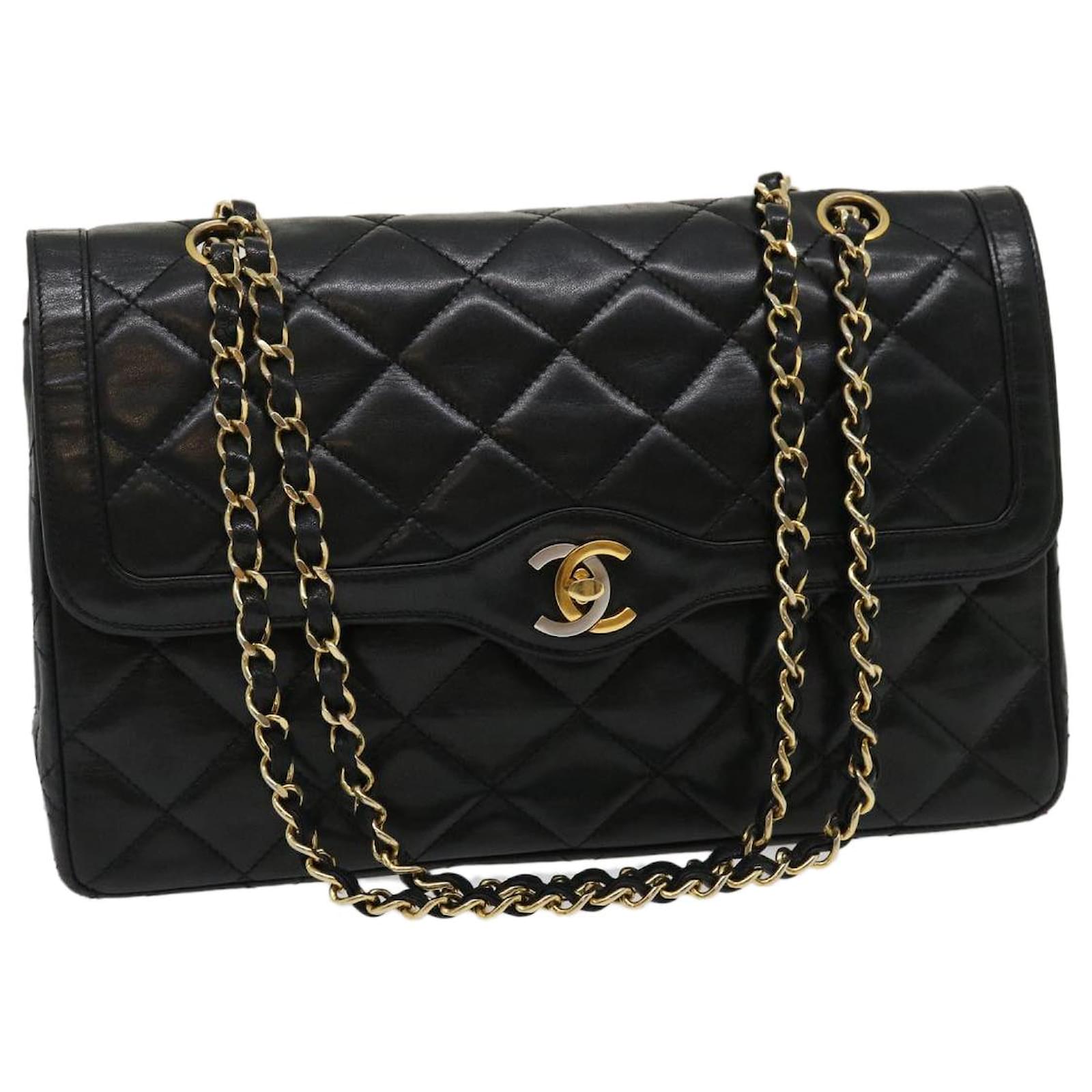 CHANEL Vintage Paris Double Matelasse Limited Quilted Lambskin