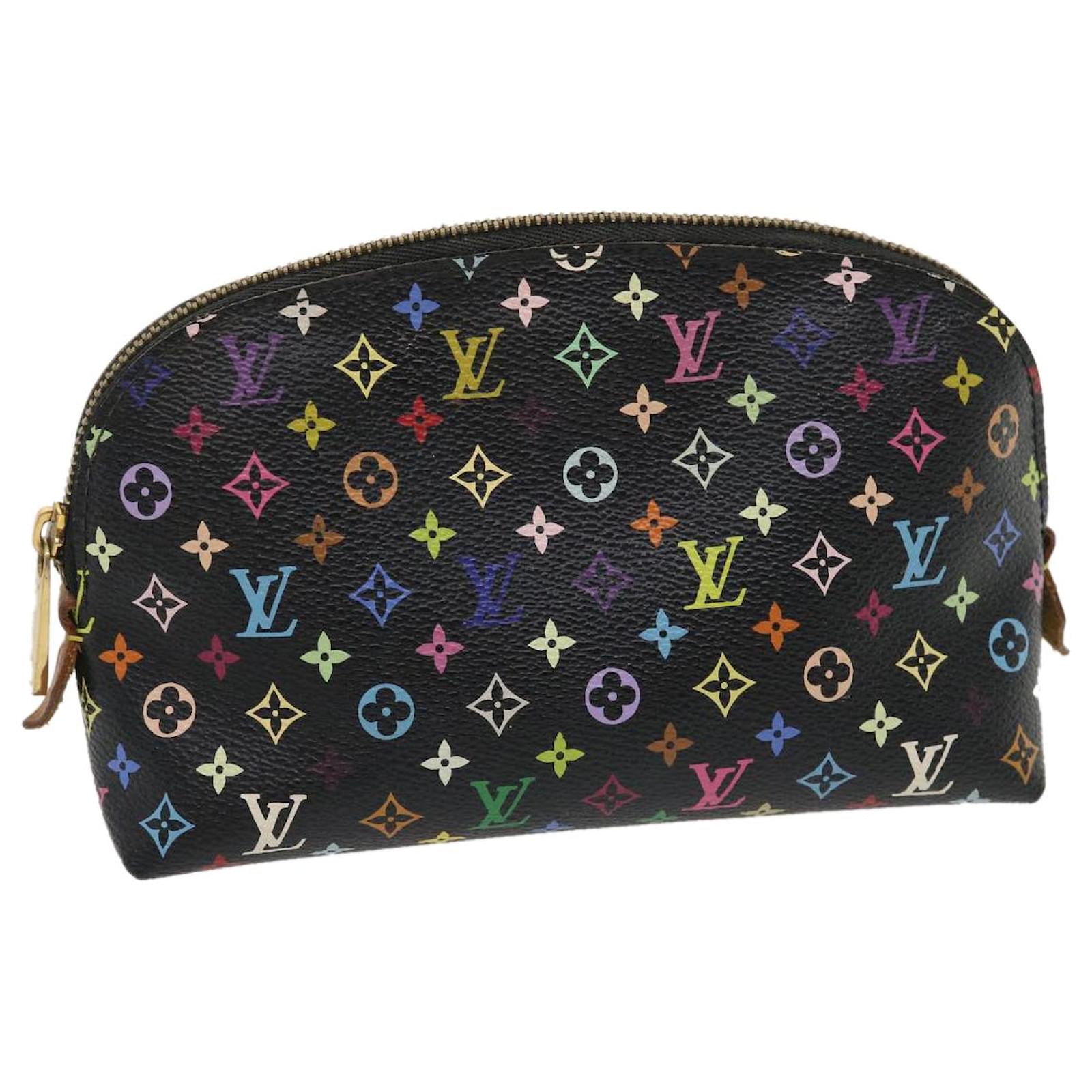 Louis Vuitton Pochette multicolor schwarz