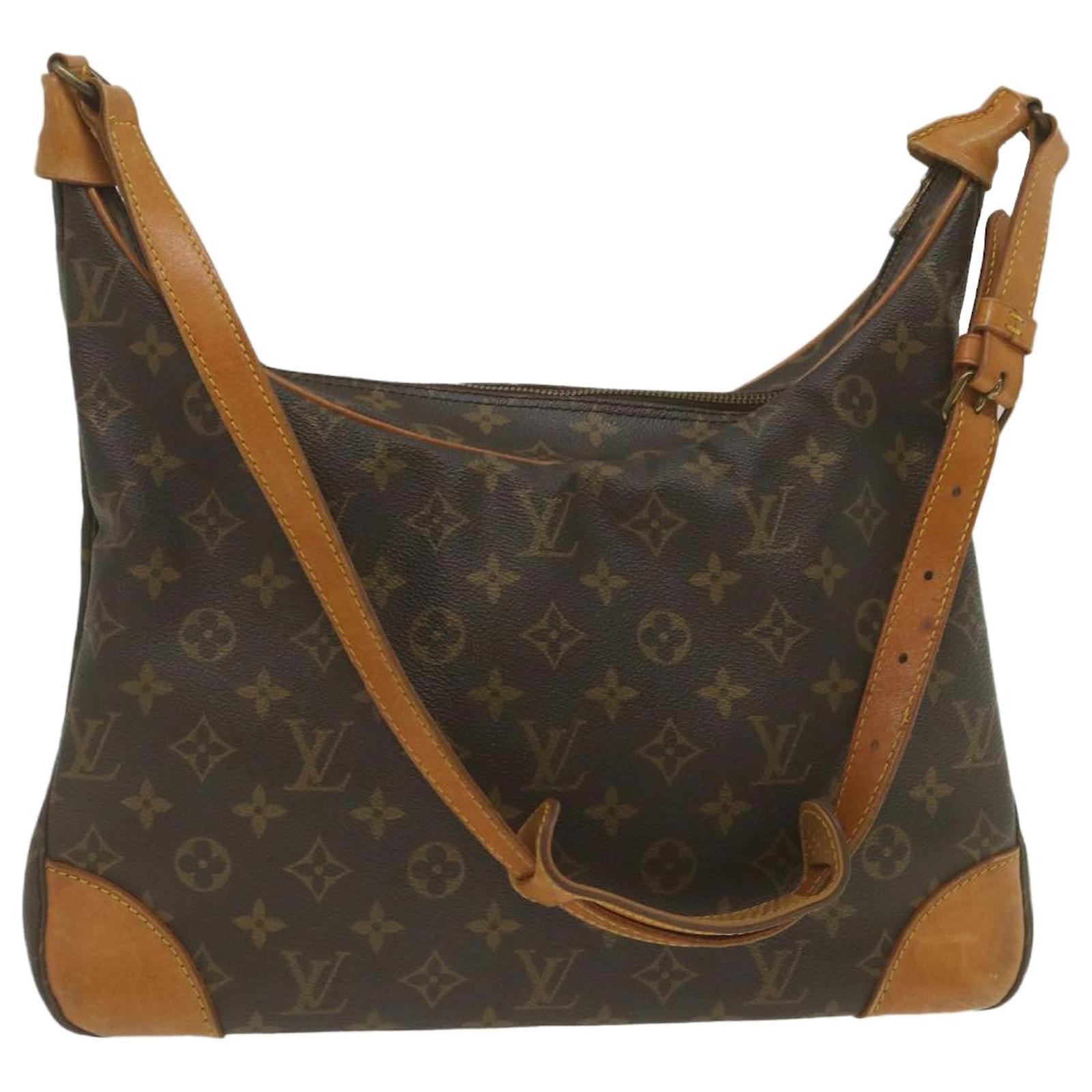 Louis Vuitton Monogram Boulogne 35 Shoulder Bag M51260 LV Auth ar6733 Cloth  ref.583494 - Joli Closet