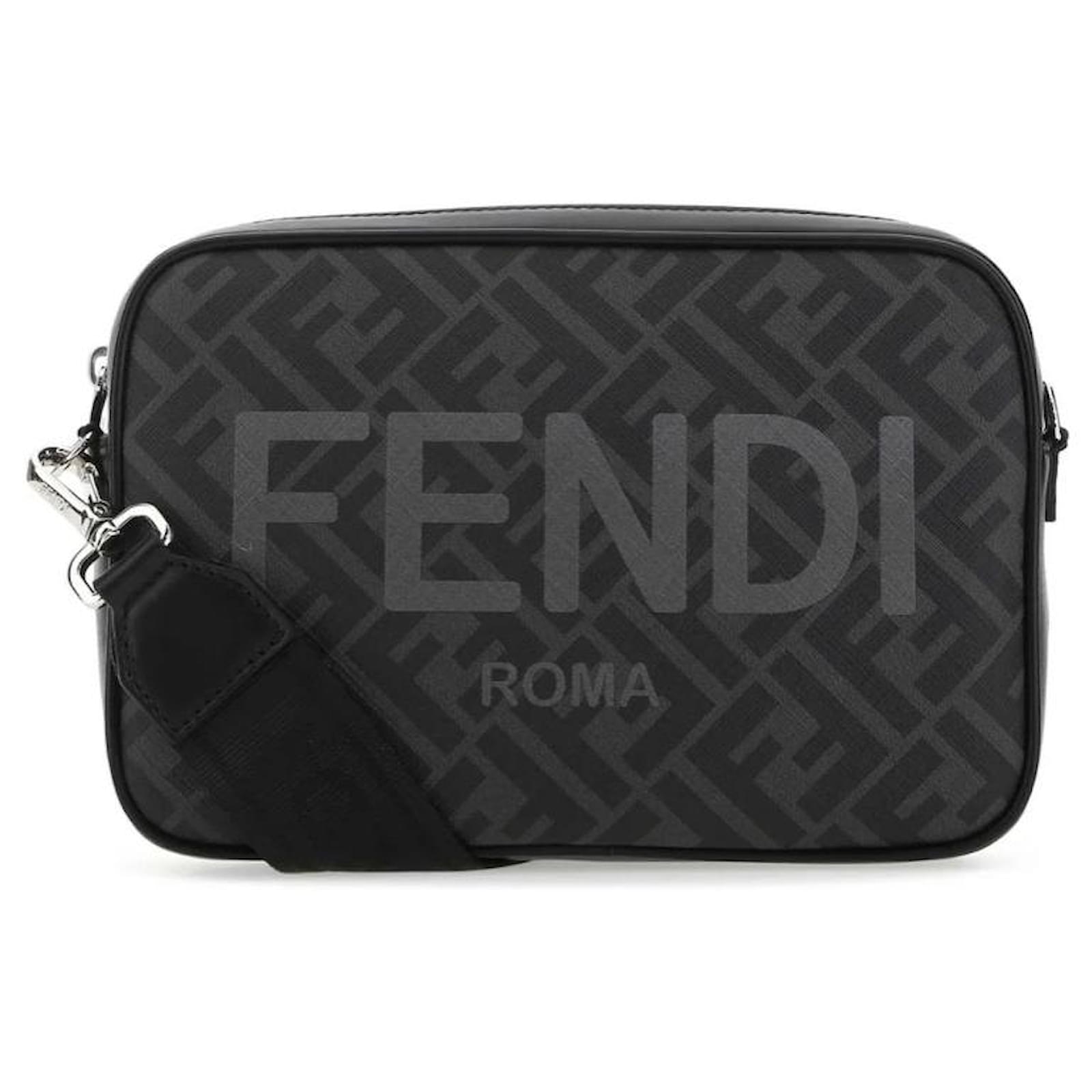 Fendi camera bag new Black Leather ref.584410 Joli Closet